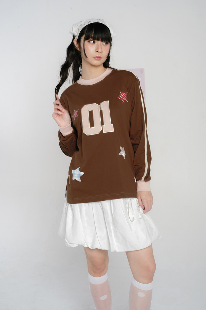 Tome Ame - Rui 01 Longsleeve Brown