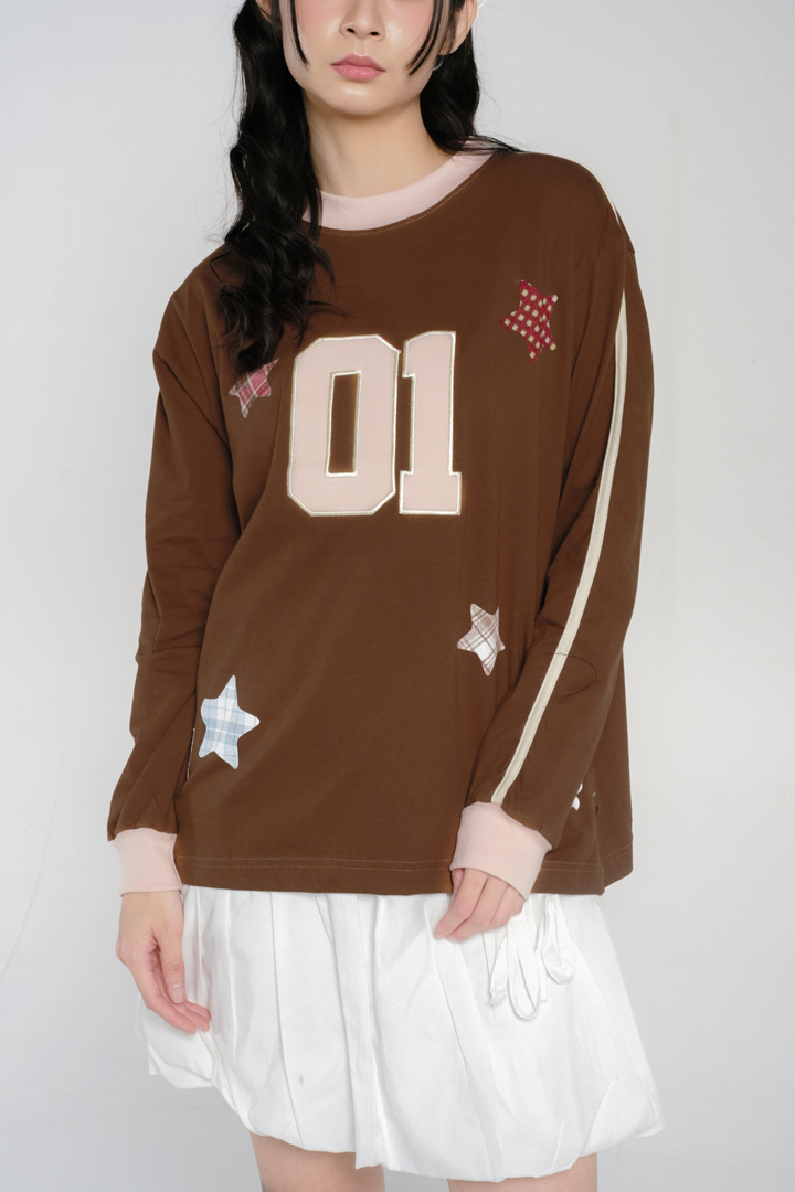 Tome Ame - Rui 01 Longsleeve Brown