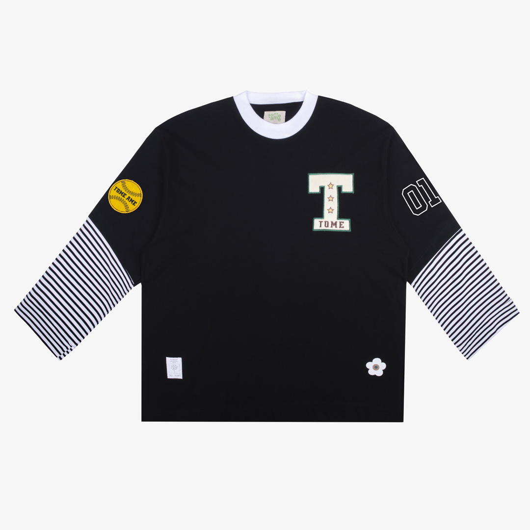 Tome Ame - Rei Boxy Longsleeve Black