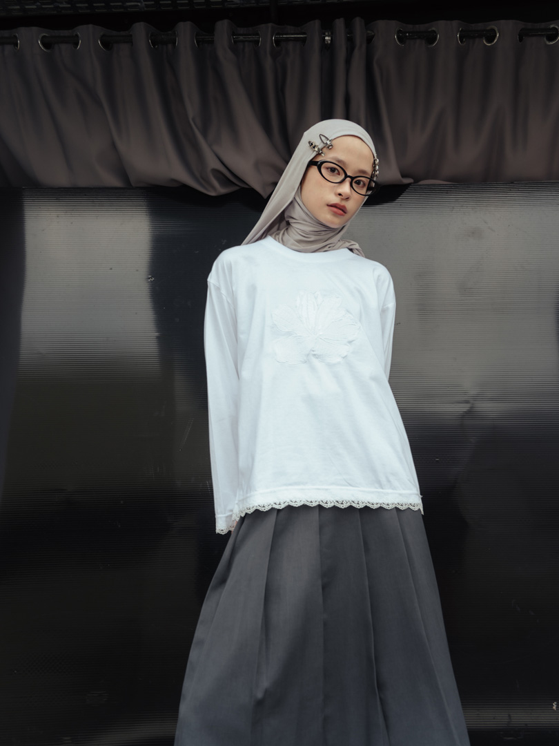 Tome Ame - Yuna Long Sleeve White