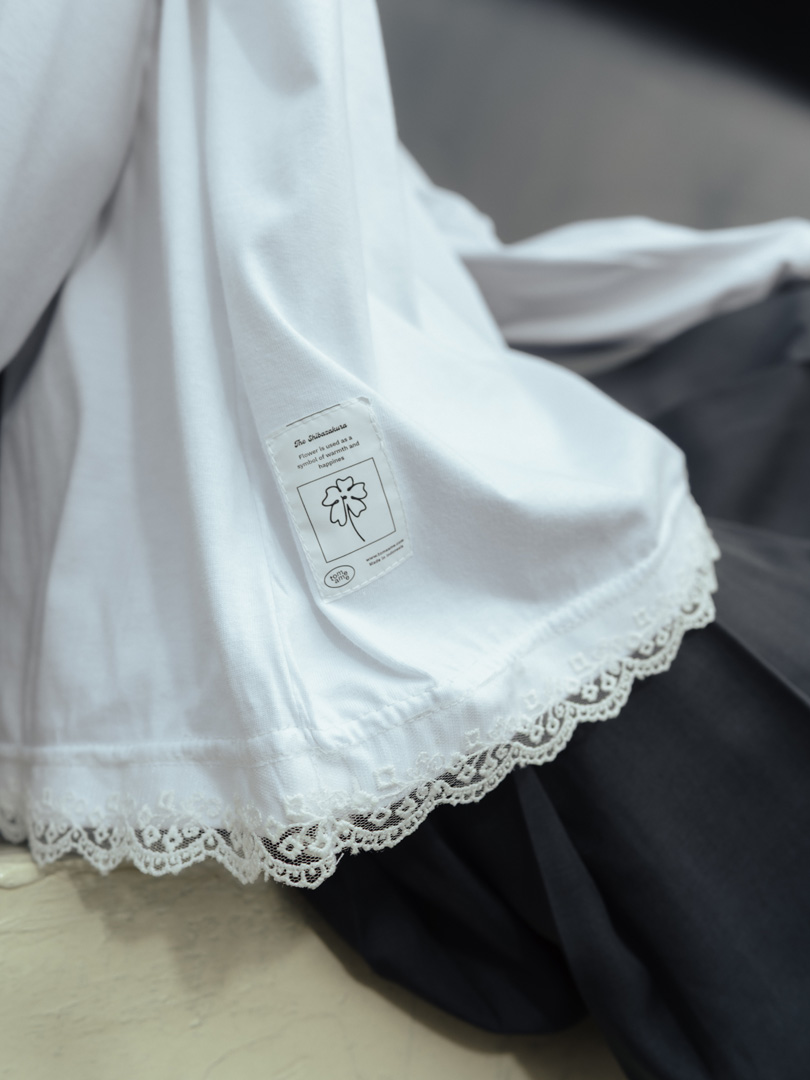 Tome Ame - Yuna Long Sleeve White