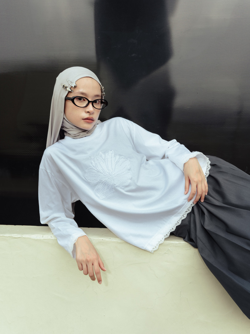 Tome Ame - Yuna Long Sleeve White