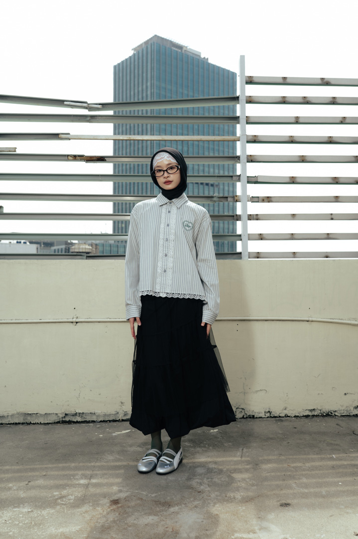 Tome Ame - Omi Striped Shirt