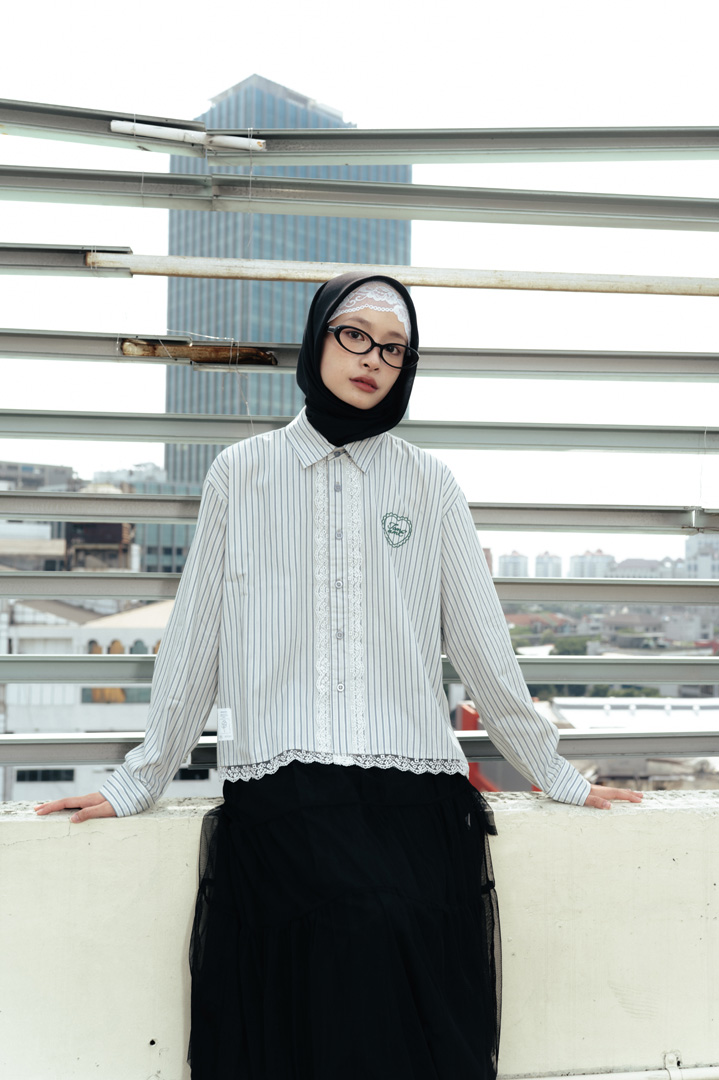 Tome Ame - Omi Striped Shirt