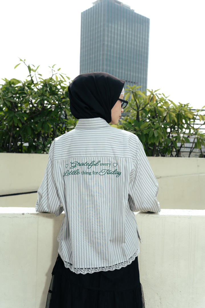 Tome Ame - Omi Striped Shirt