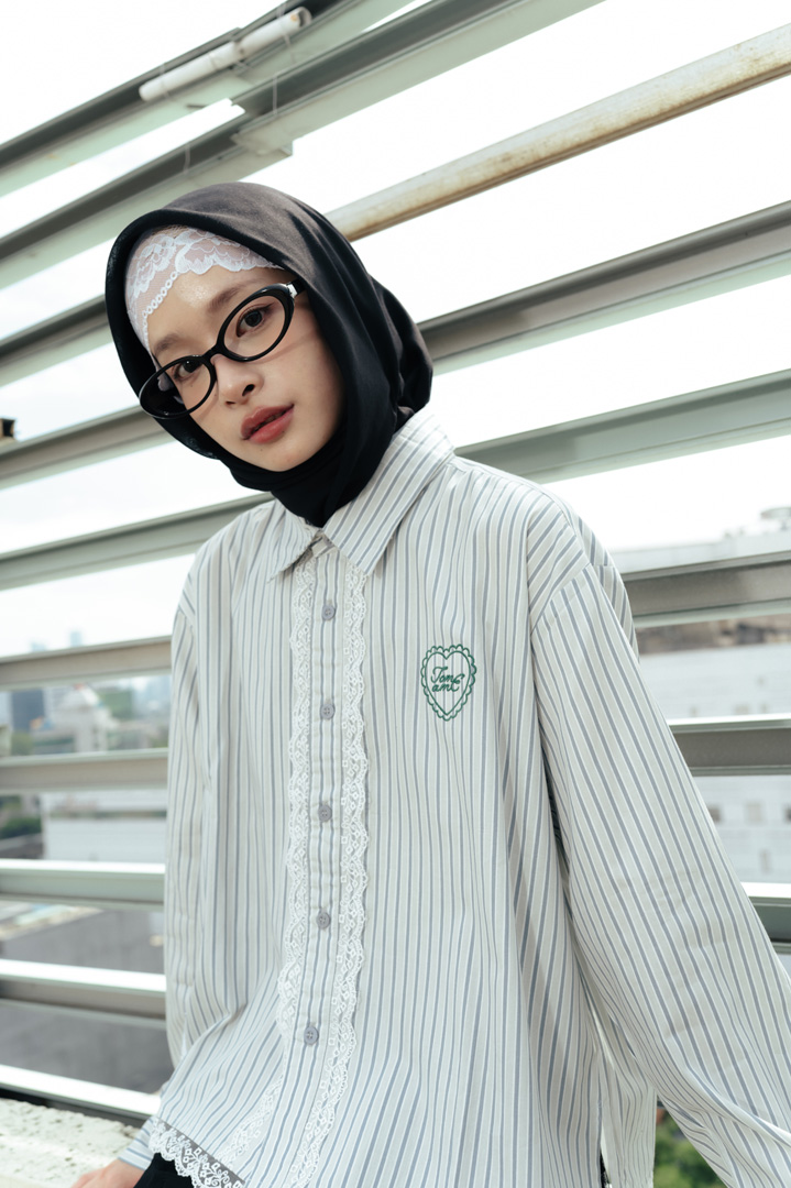 Tome Ame - Omi Striped Shirt