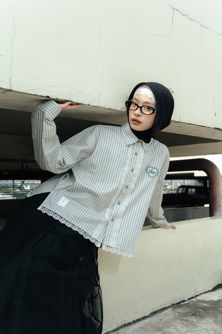 Tome Ame - Omi Striped Shirt