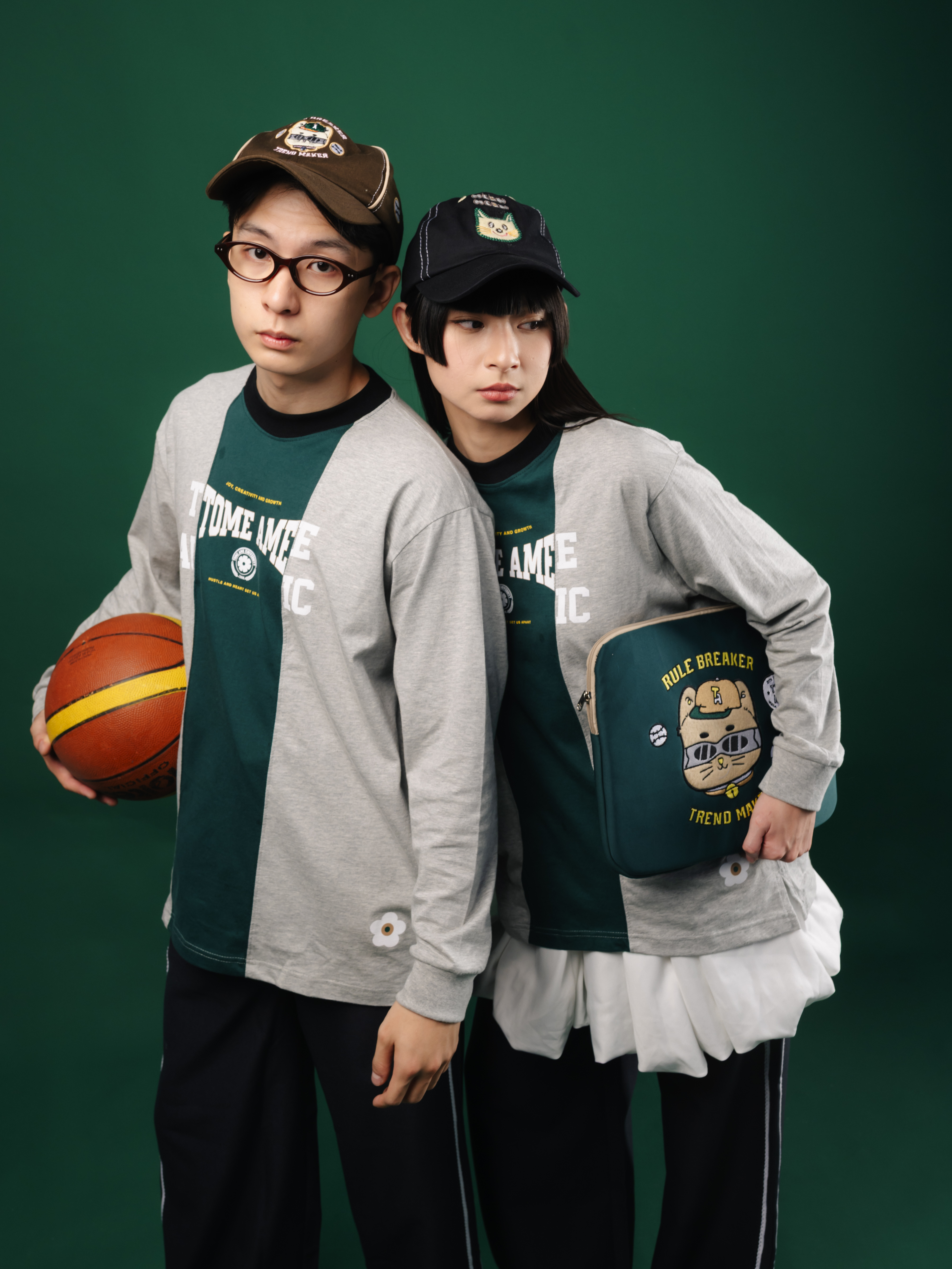 Tome Ame - Tomo Longsleeve Misty Grey - Kaos Lengan Panjang Abu