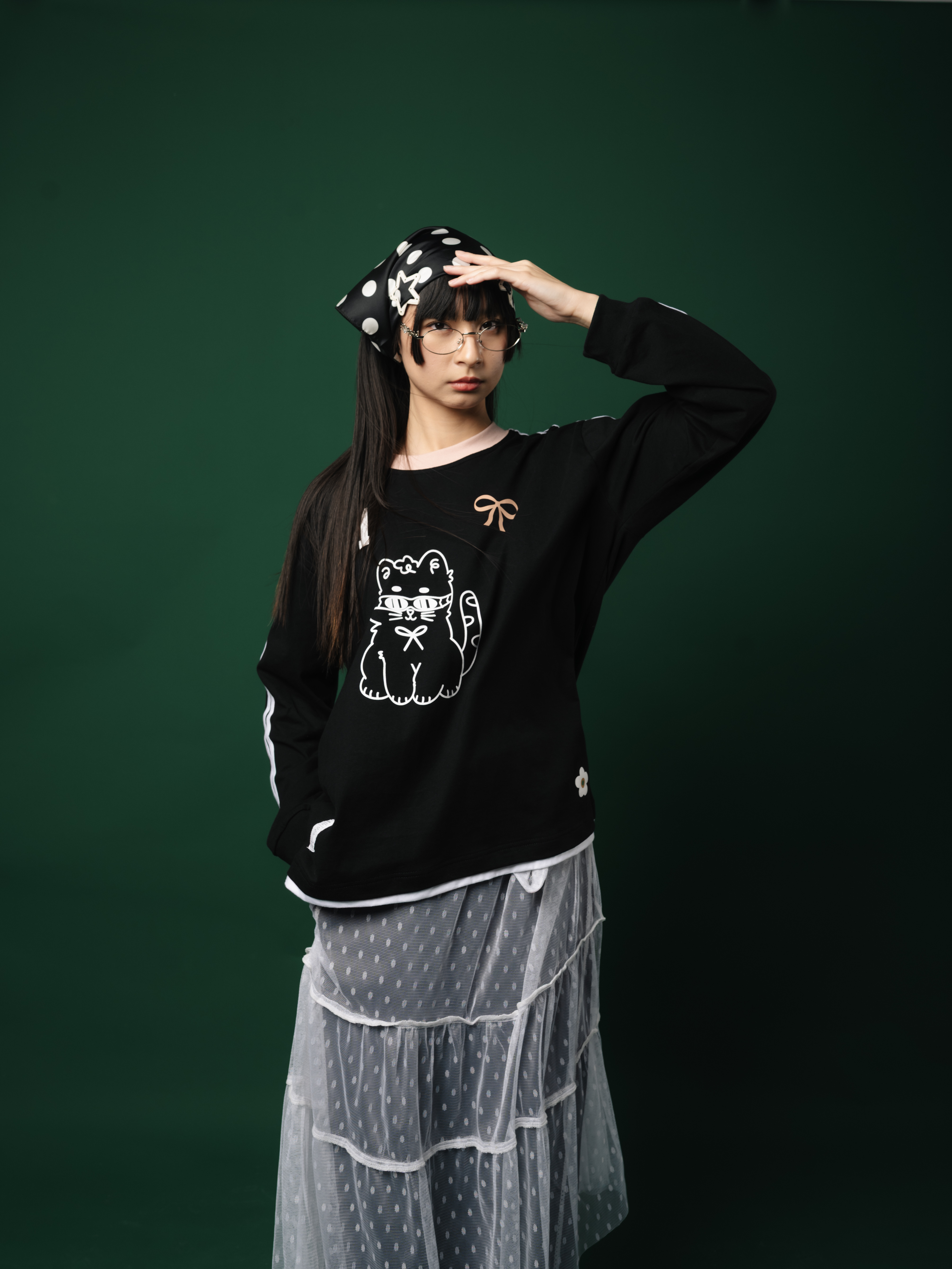 Tome Ame - Kimi Longsleeve Black - Kaos Lengan Panjang Hitam 24S