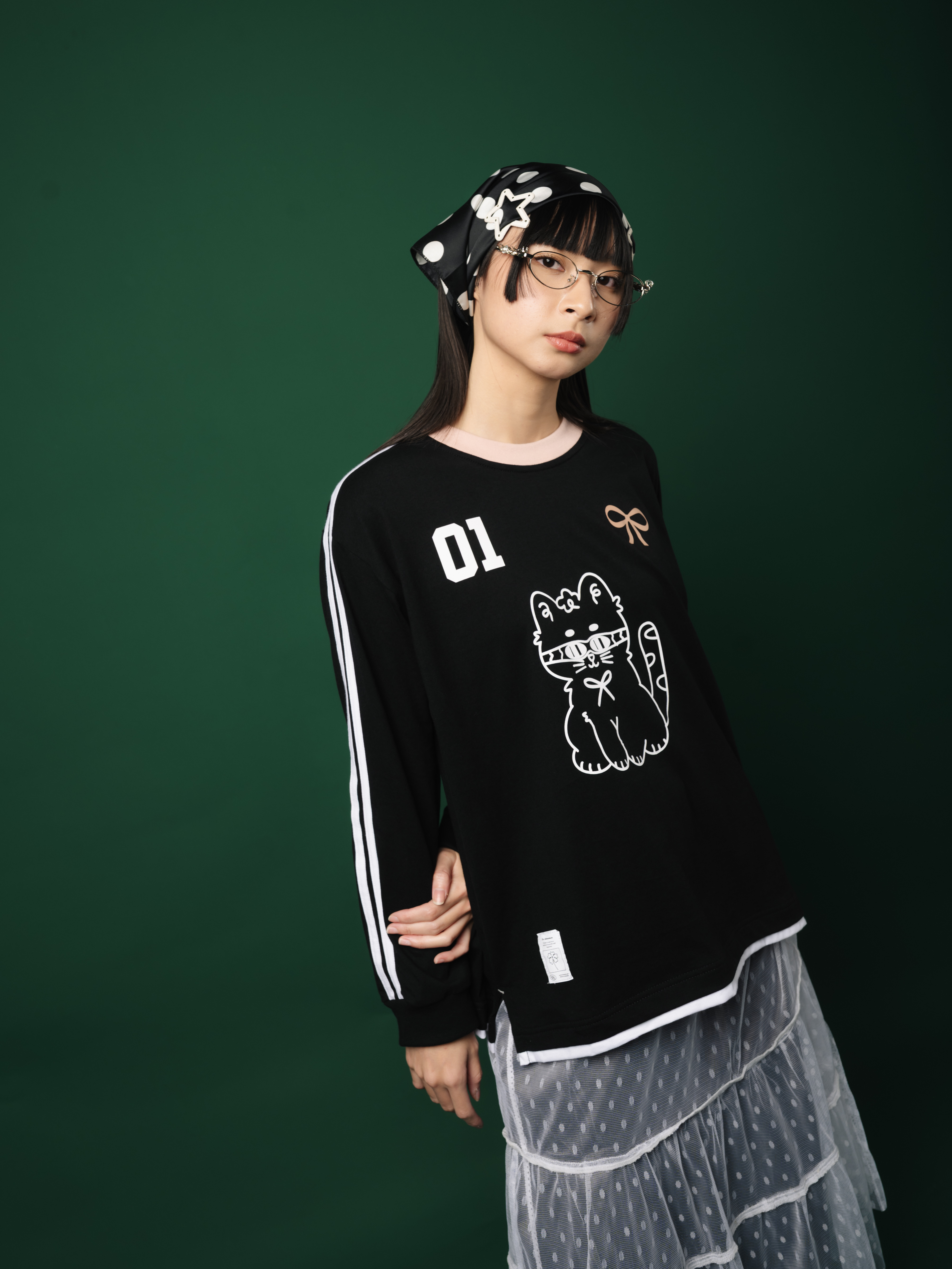 Tome Ame - Kimi Longsleeve Black - Kaos Lengan Panjang Hitam 24S