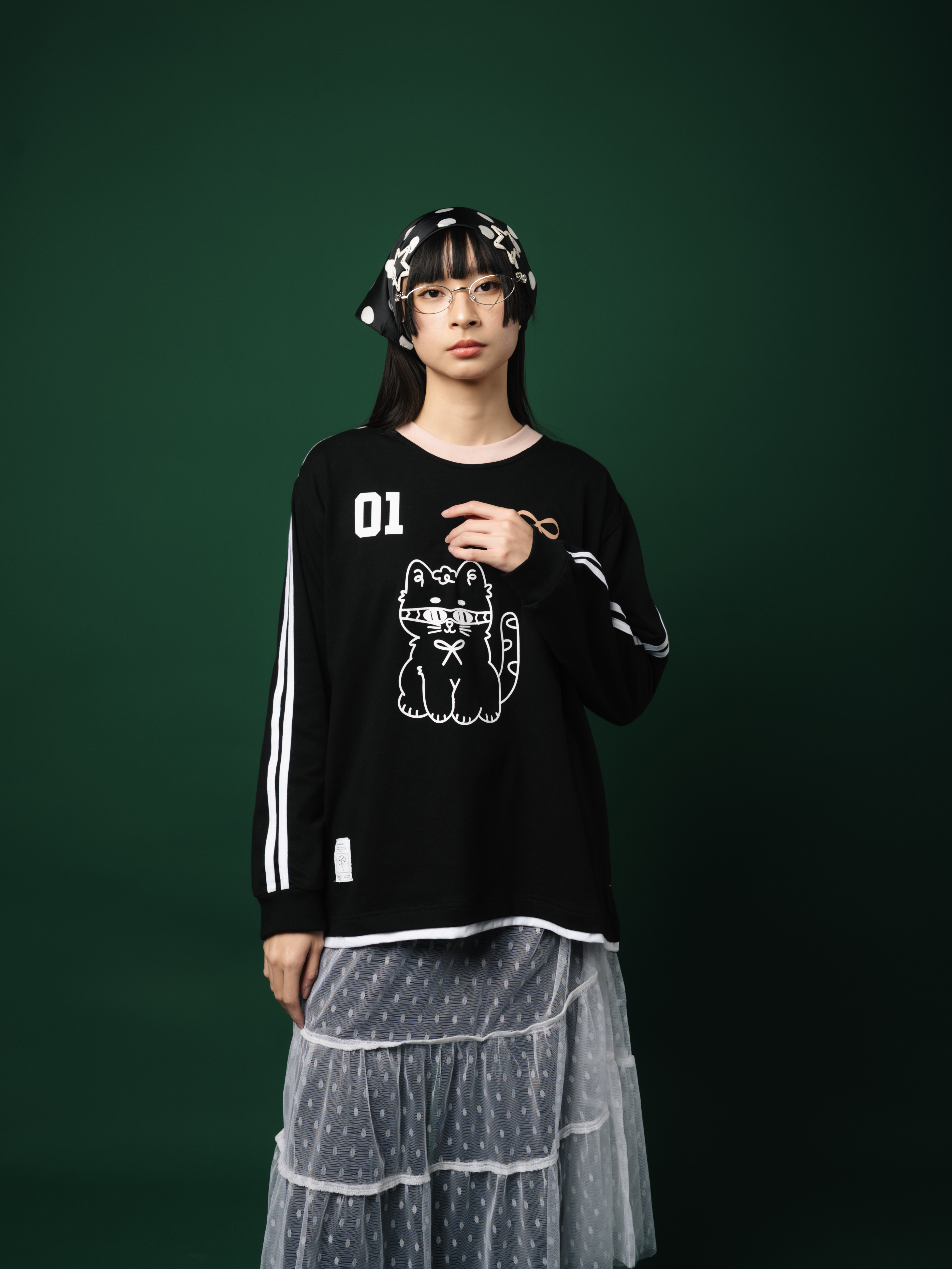 Tome Ame - Kimi Longsleeve Black - Kaos Lengan Panjang Hitam 24S