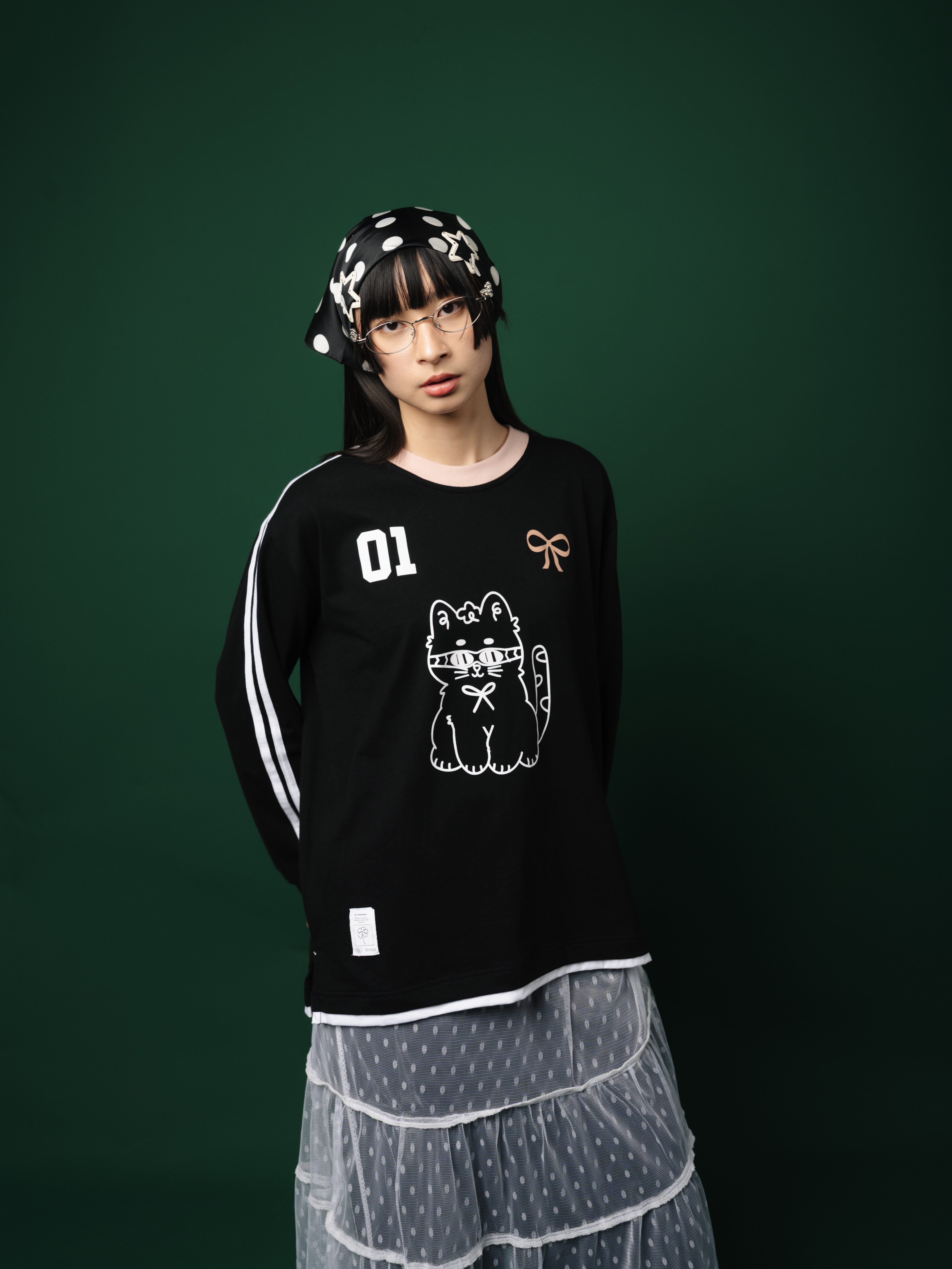 Tome Ame - Kimi Longsleeve Black - Kaos Lengan Panjang Hitam 24S