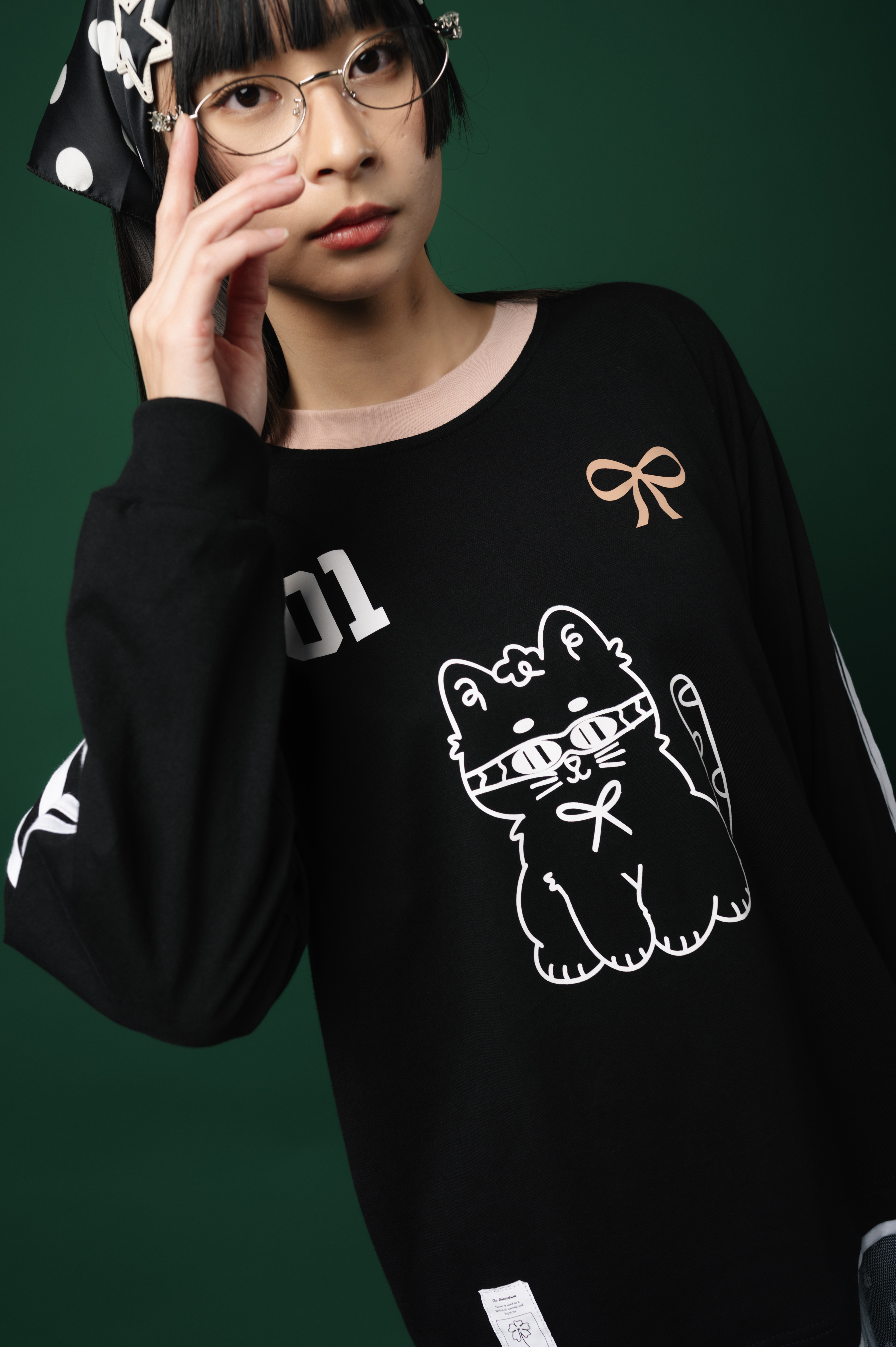 Tome Ame - Kimi Longsleeve Black - Kaos Lengan Panjang Hitam 24S