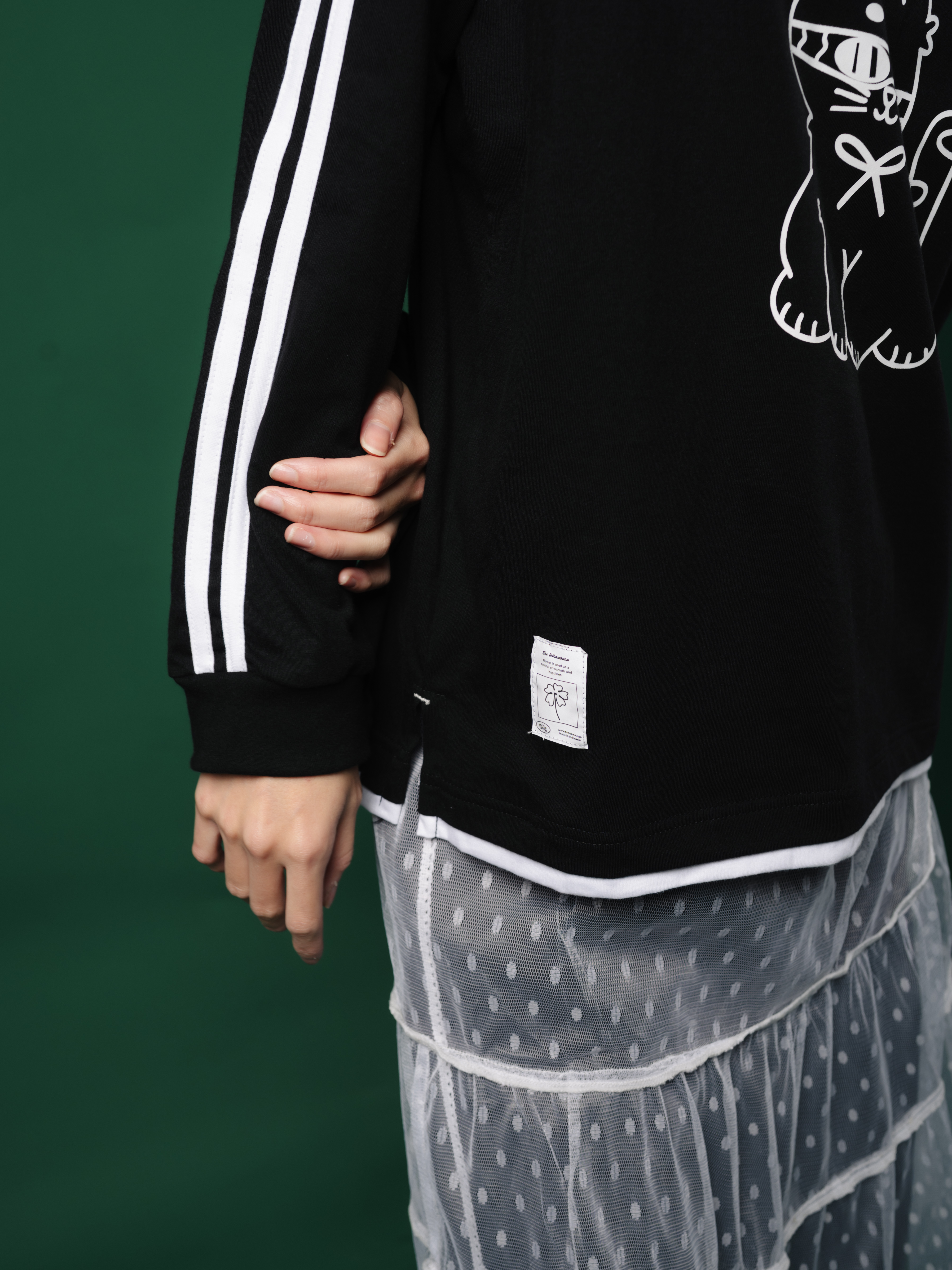 Tome Ame - Kimi Longsleeve Black - Kaos Lengan Panjang Hitam 24S