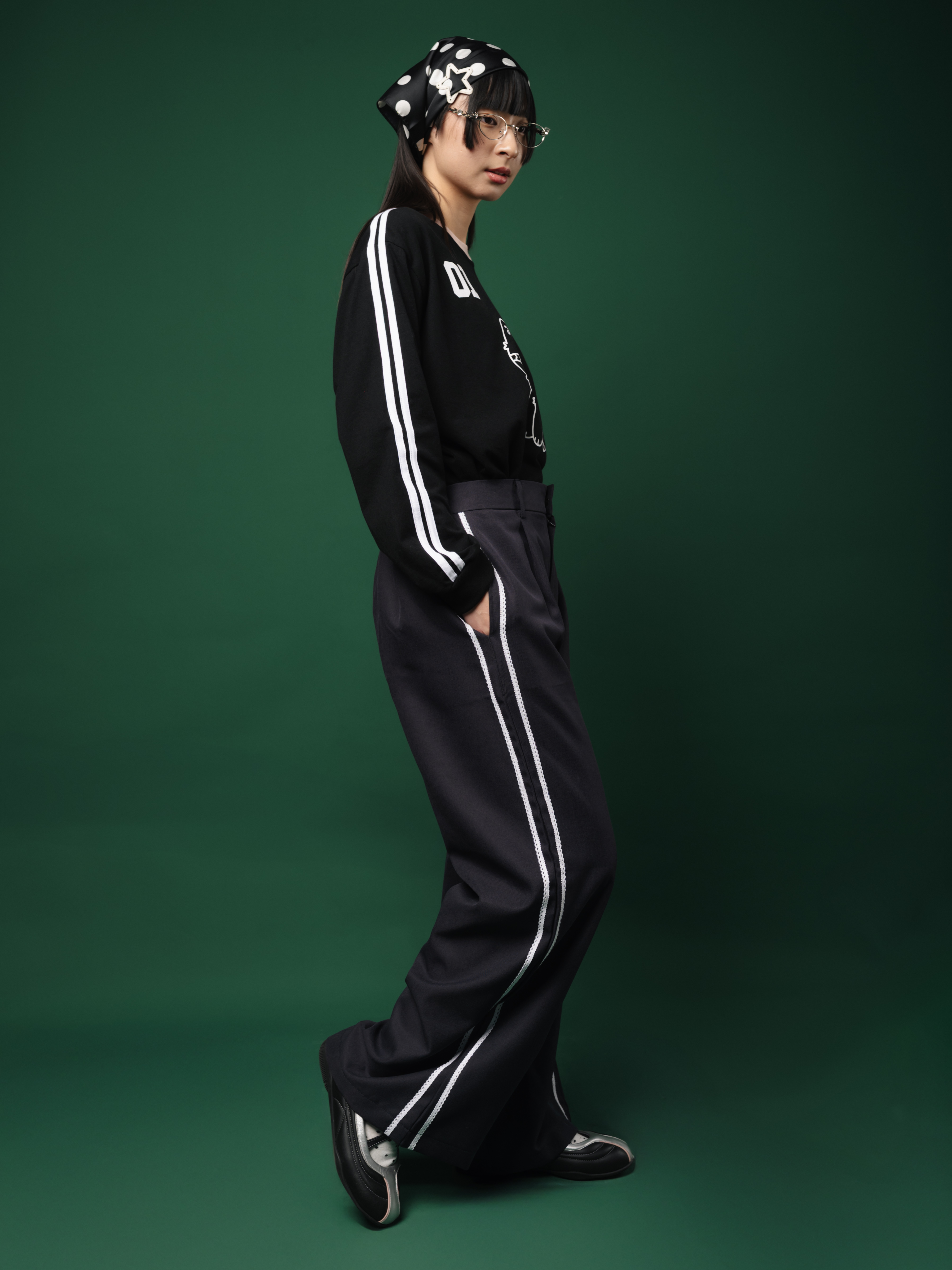 Tome Ame - Chira Pants Dark Grey - Celana Panjang Sporty