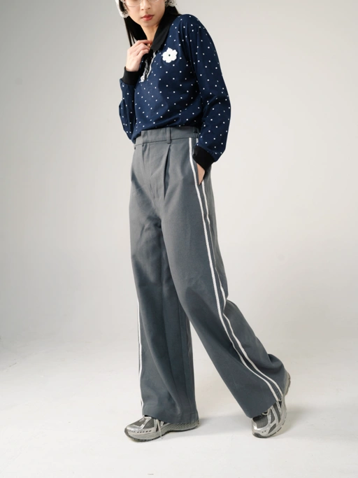 Image of Tome Ame - Chira Pants Grey - Celana Panjang Sporty