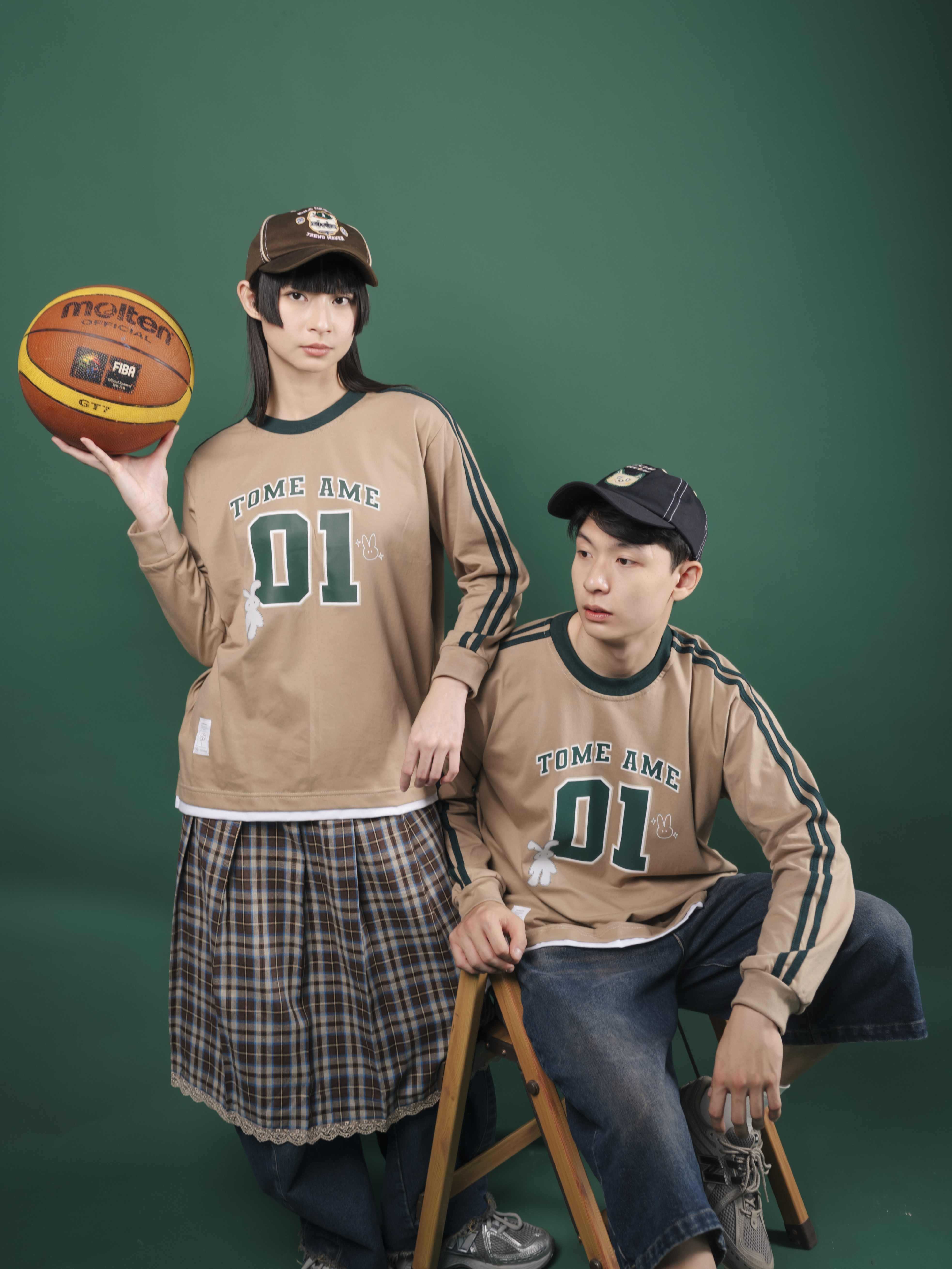 Tome Ame - Ichi Brown Longsleeve - Kaos Lengan Panjang Coklat 24S