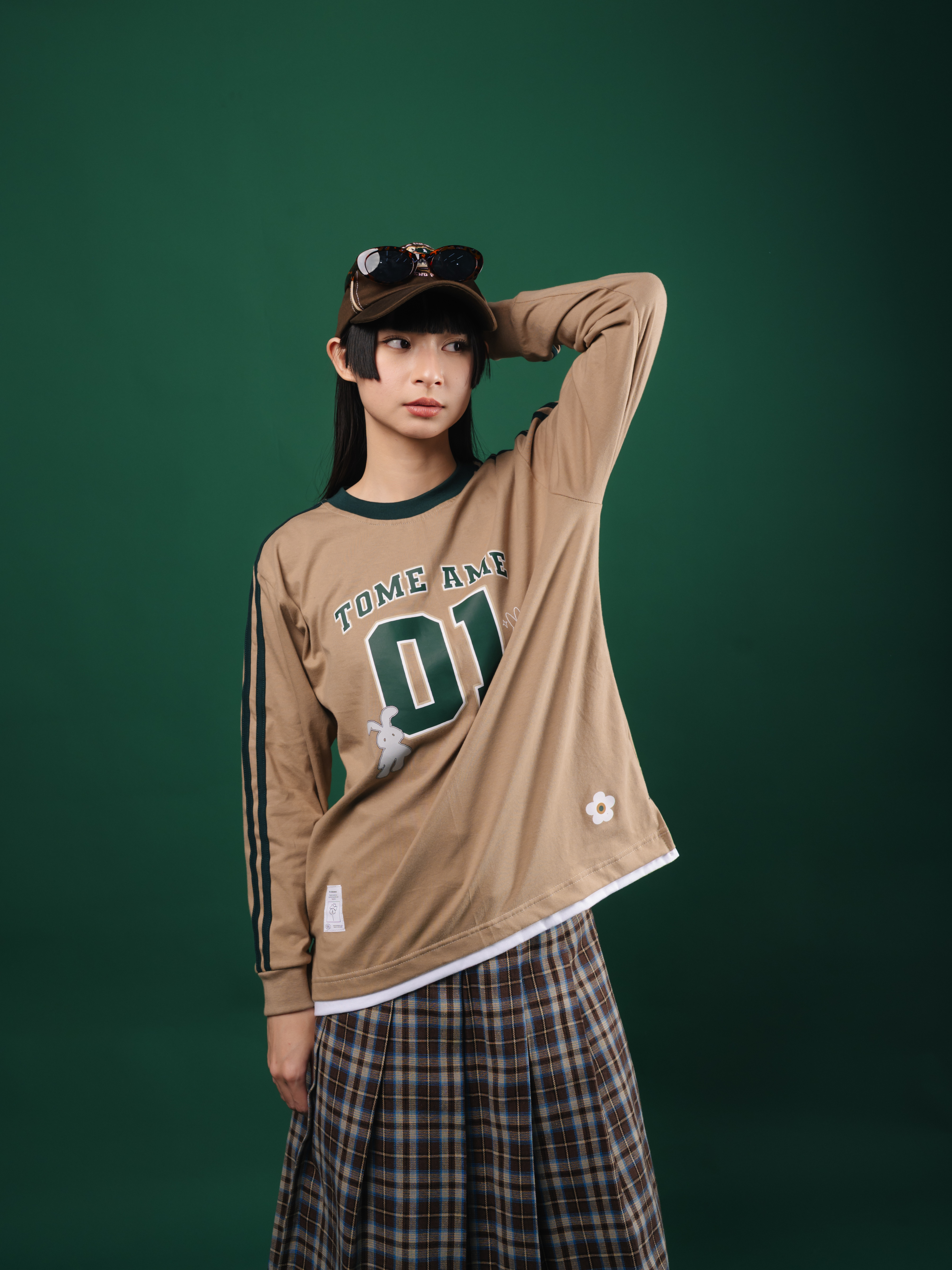 Tome Ame - Ichi Brown Longsleeve - Kaos Lengan Panjang Coklat 24S