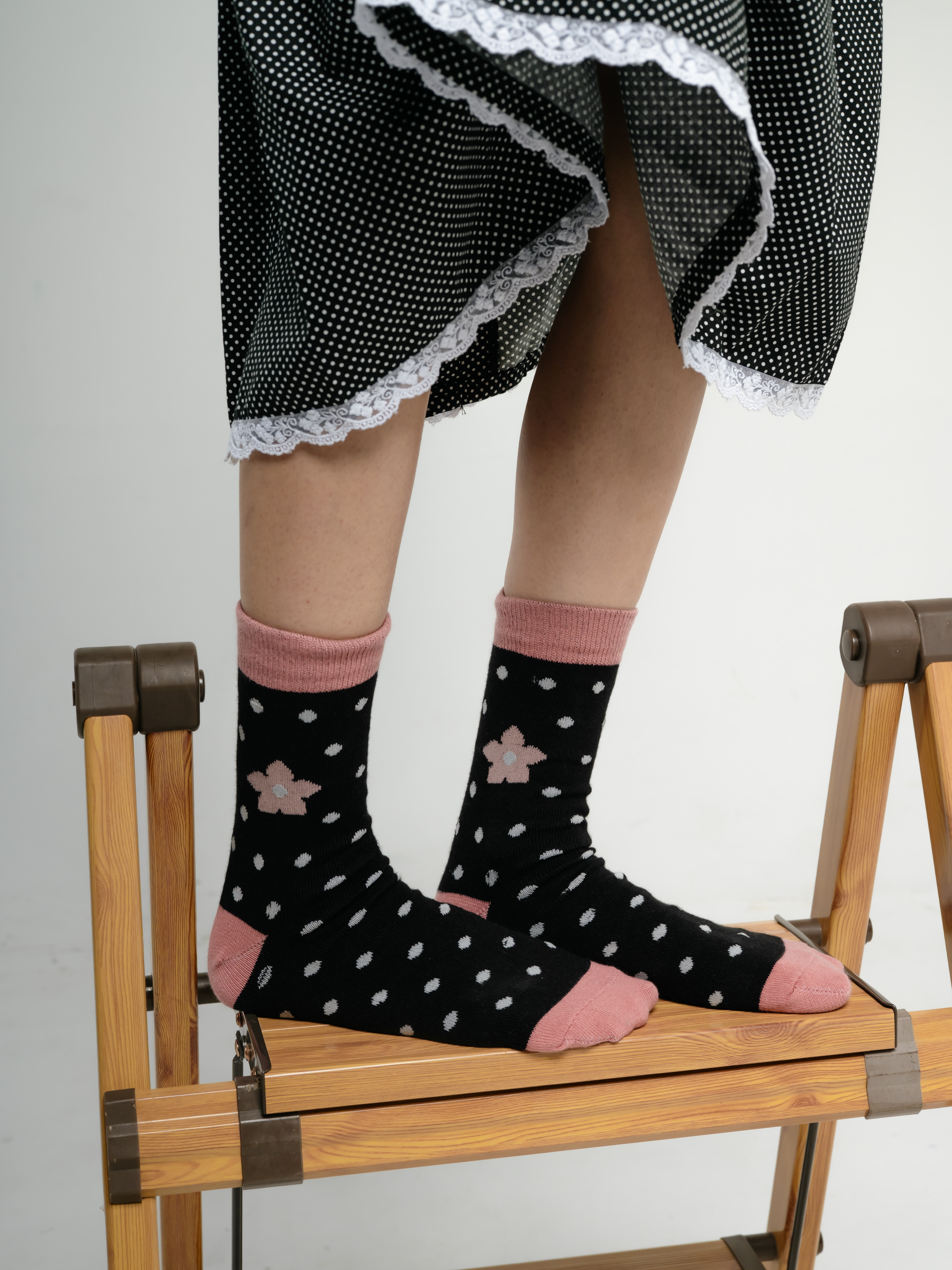 Tome Ame - Hanatome Sock Polkadot