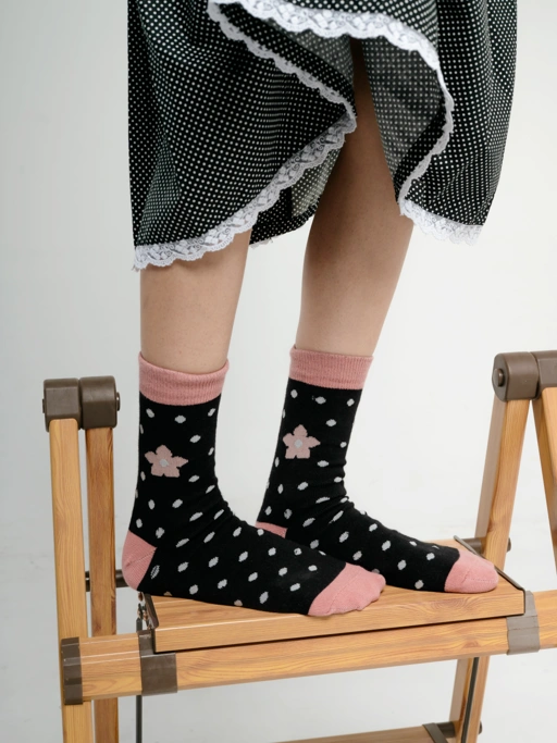 Tome Ame - Hanatome Sock Polkadot
