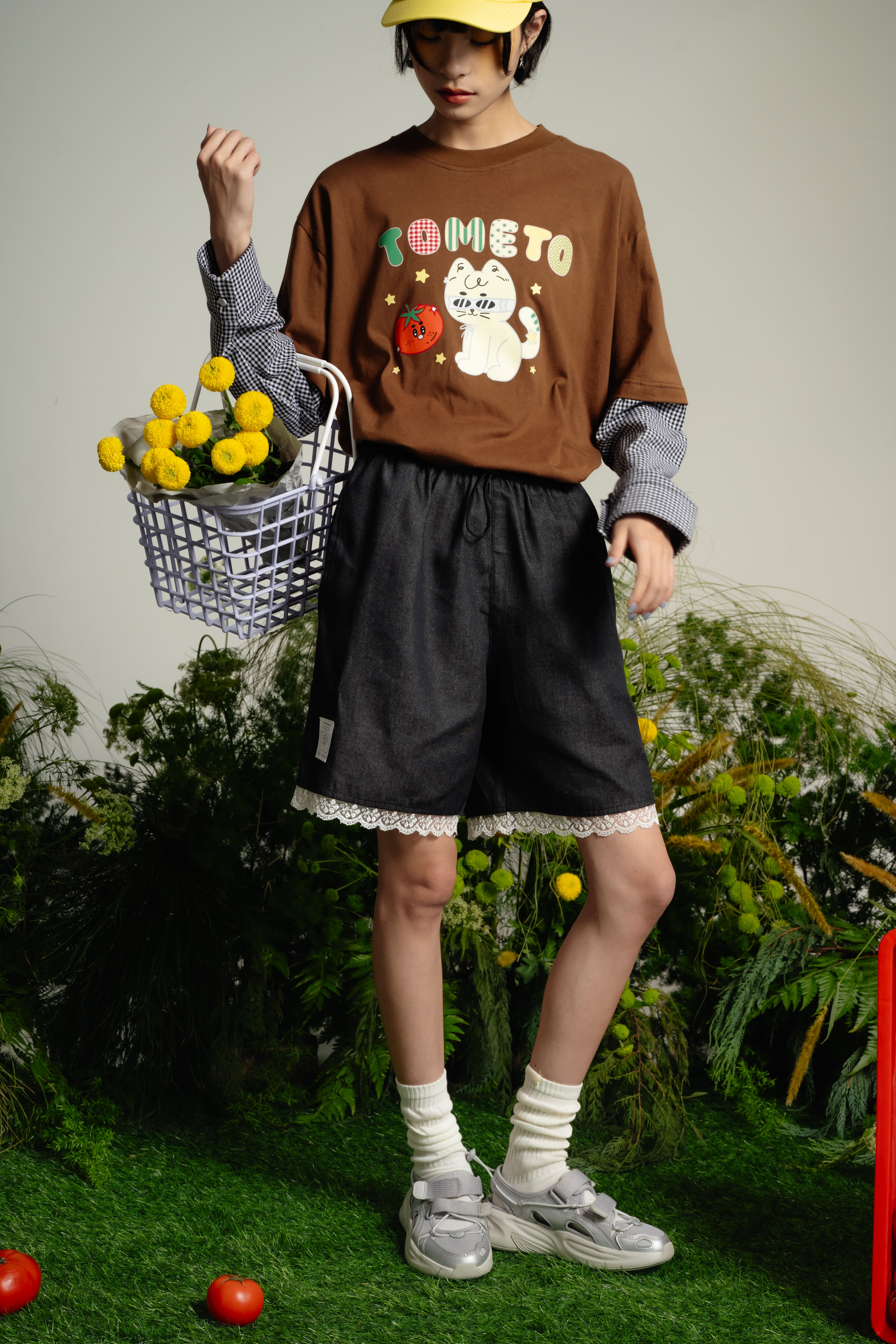 Tome Ame - Aeri Denim Short Pants - Celana Pendek Denim