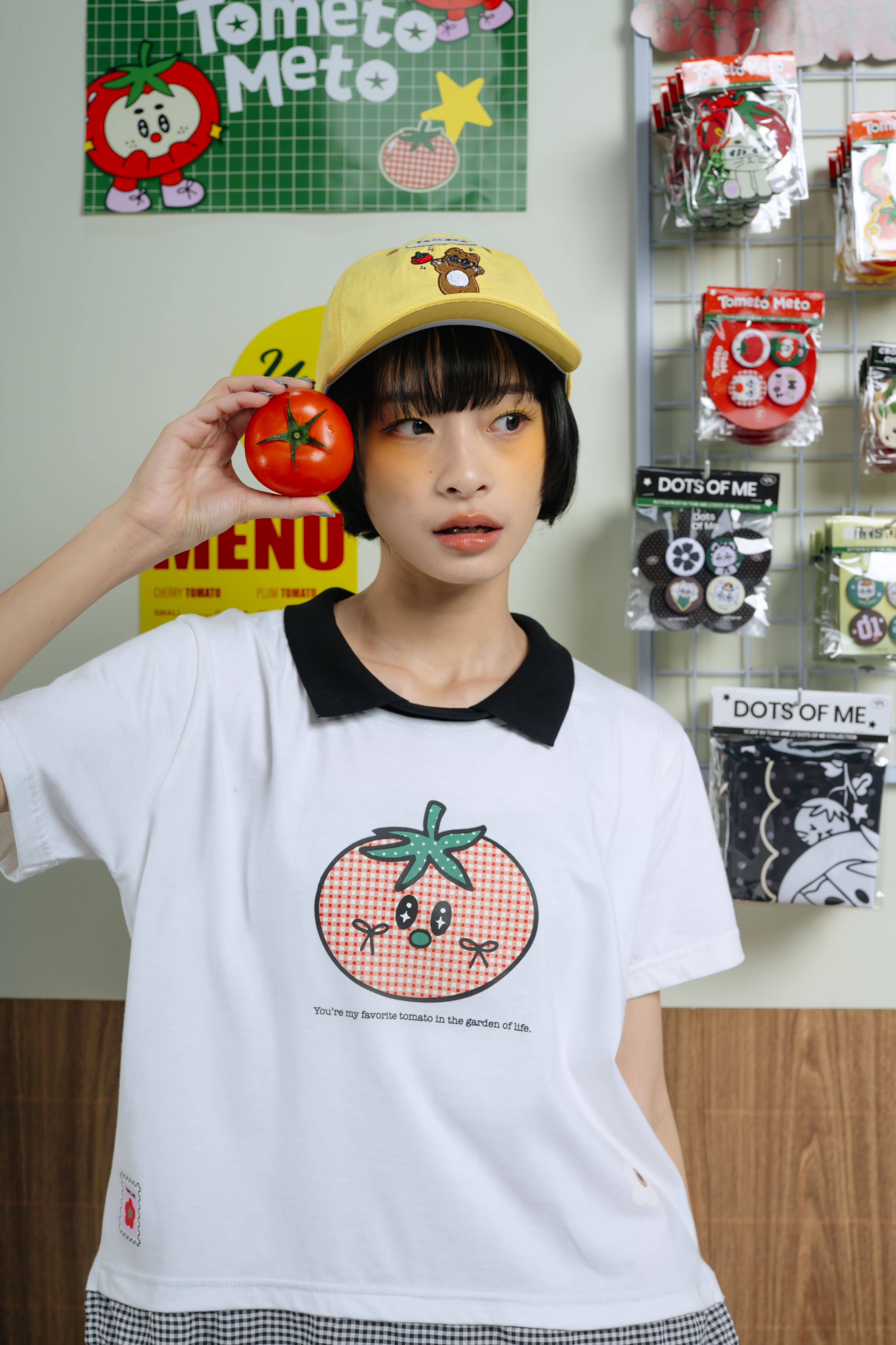 Tome Ame - Amai Tee White - T Shirt Lengan Pendek 24S