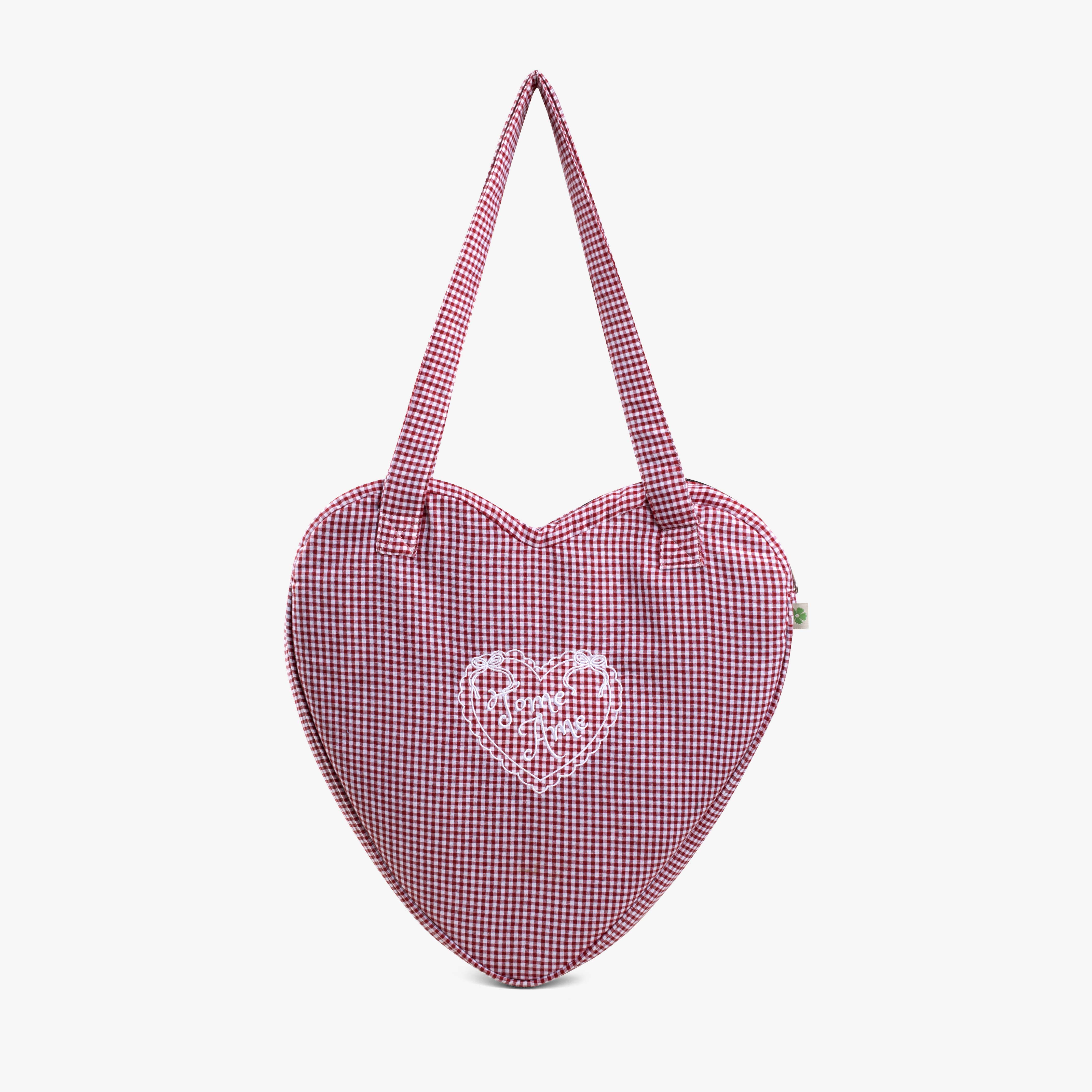 Tome Ame - Ame Tote Bag Plaid Red