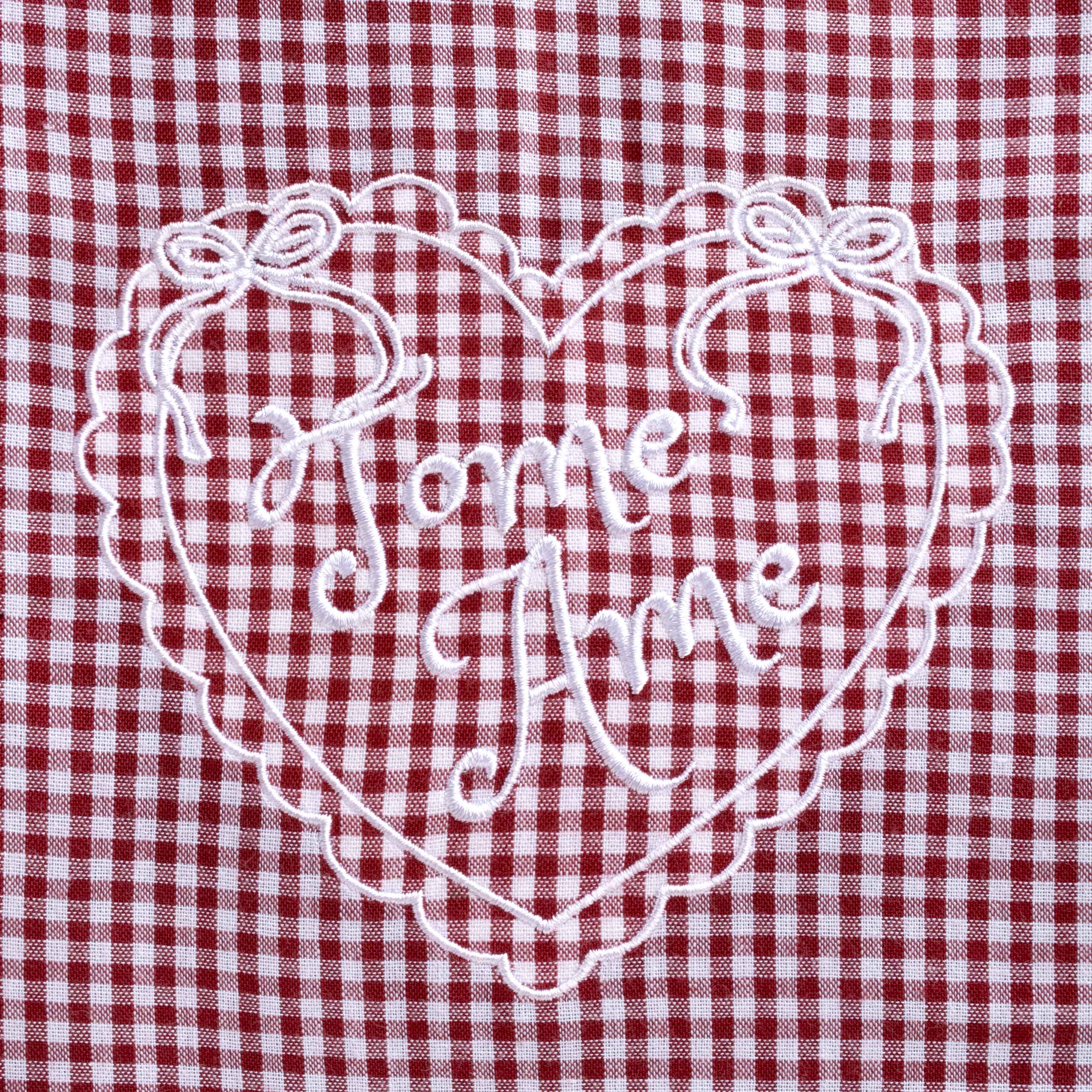 Tome Ame - Ame Tote Bag Plaid Red