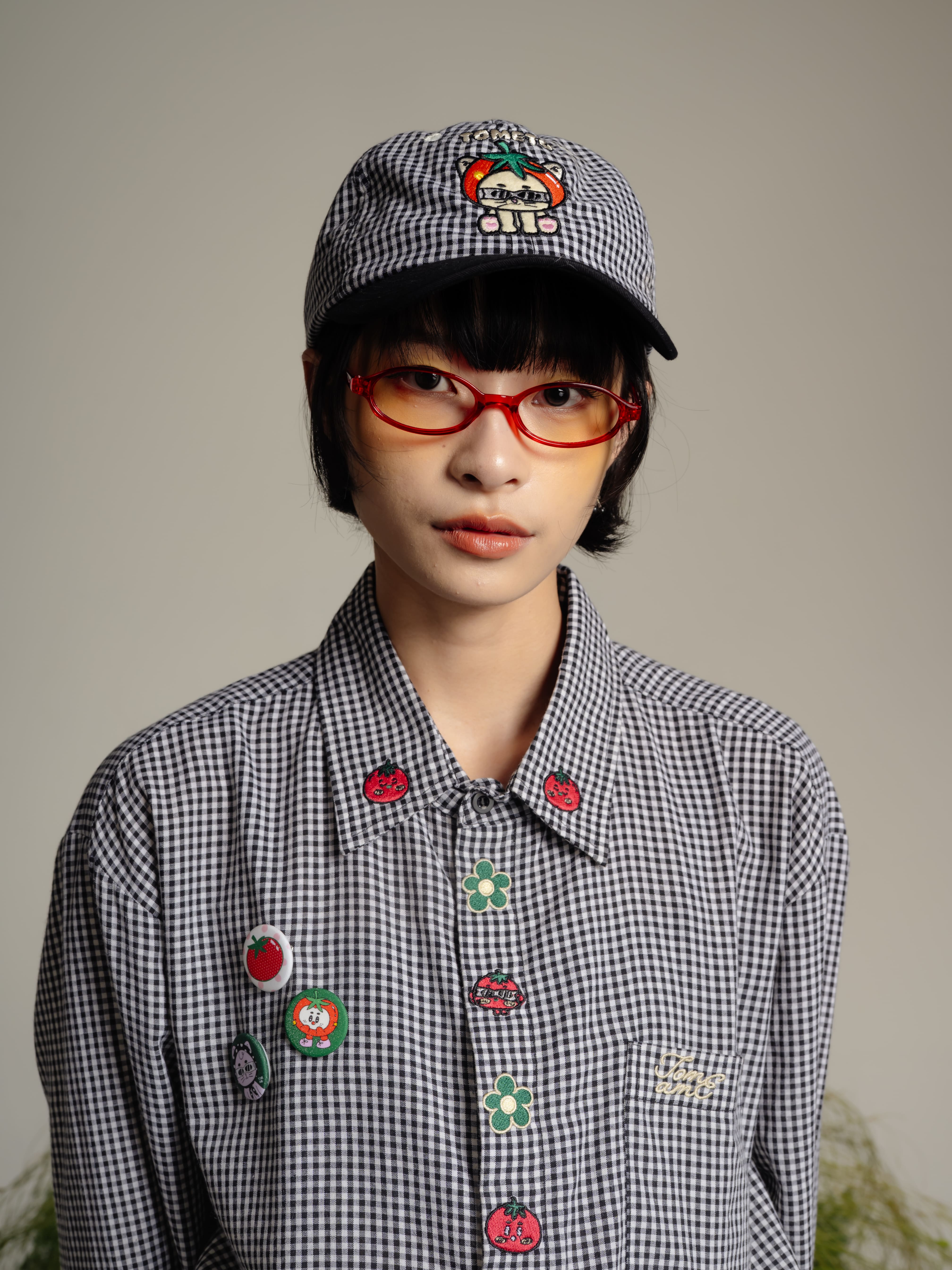 Tome Ame - Kou Cap Plaid
