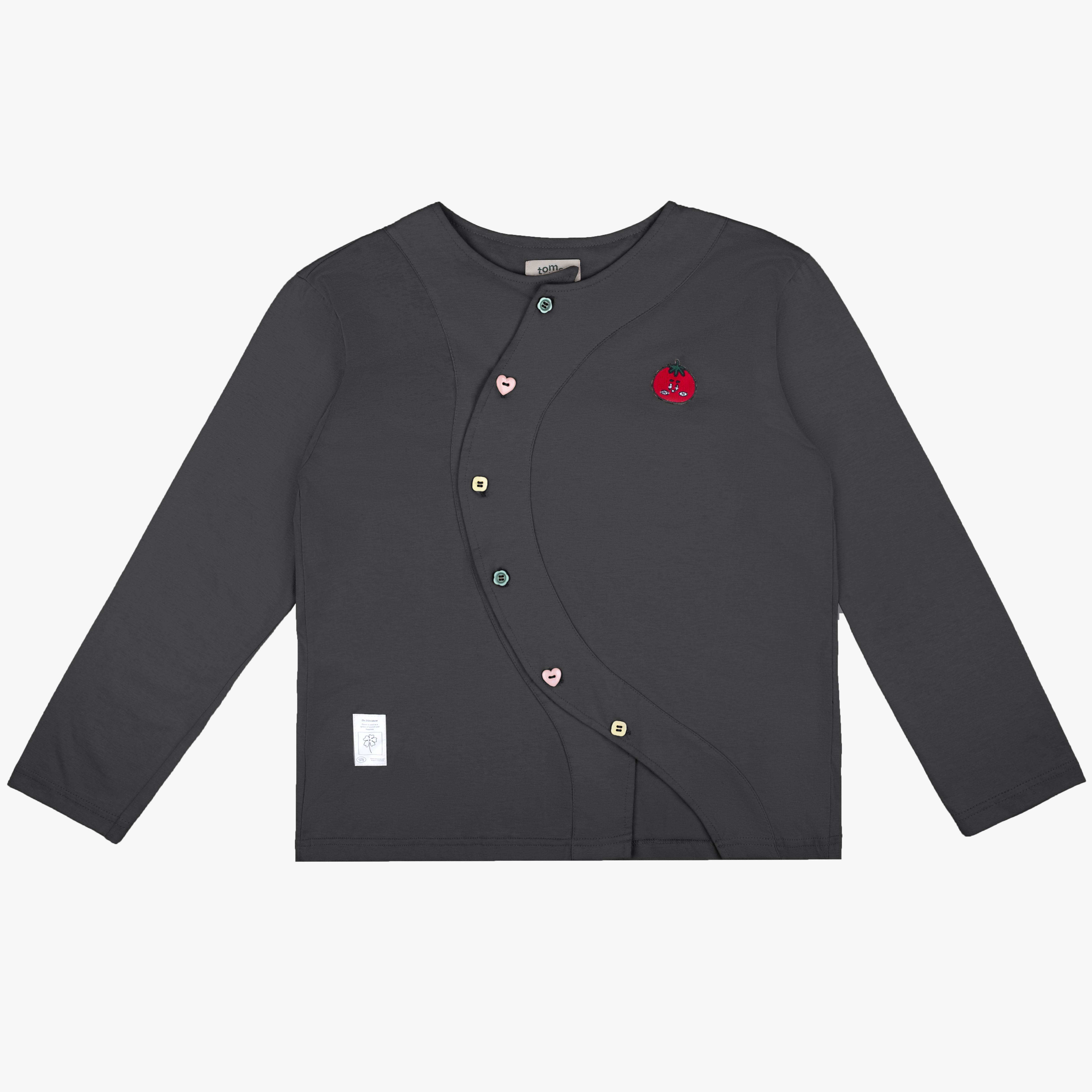 Tome Ame - Hitomi Longsleeve Button - T Shirt Lengan Panjang 24S