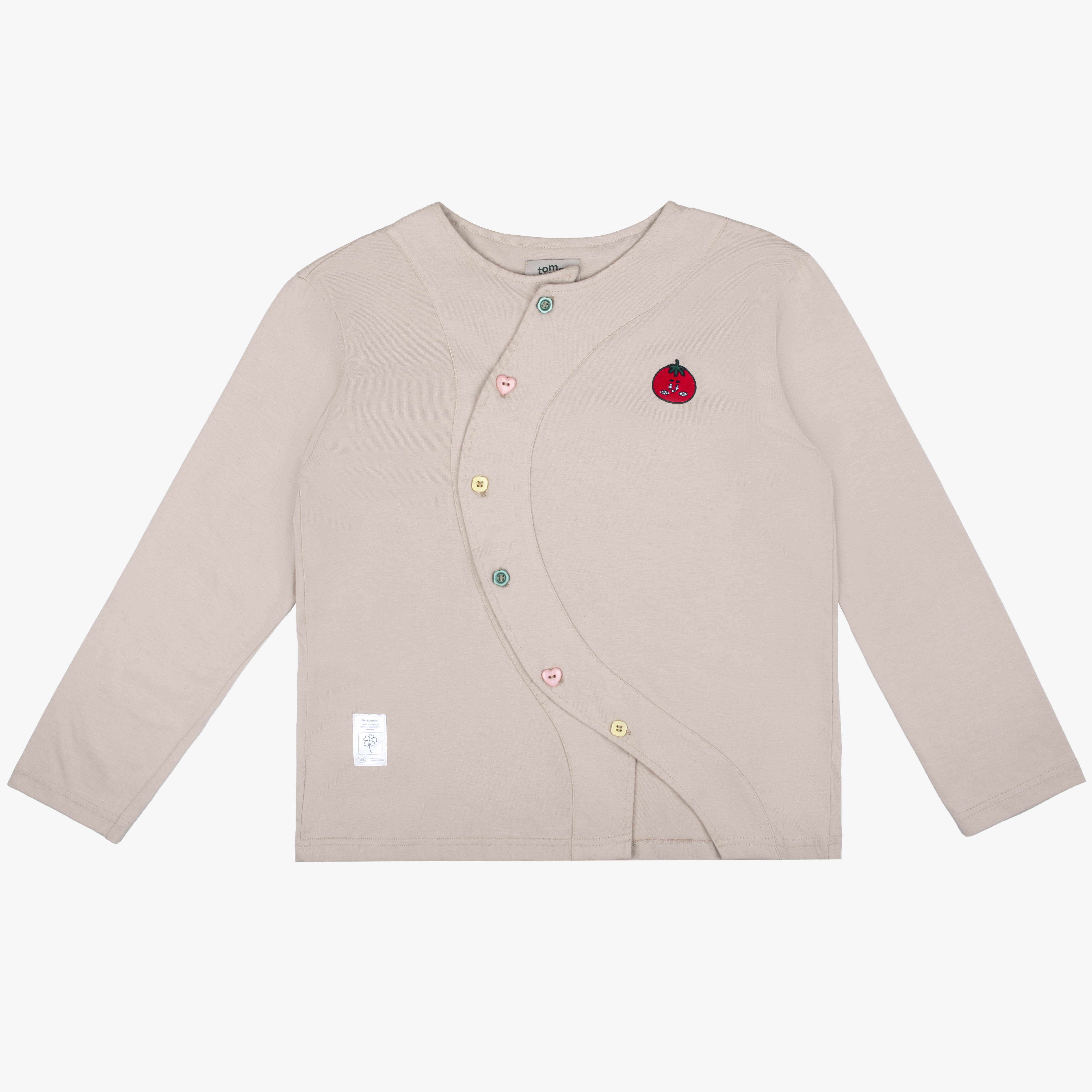 Tome Ame - Hitomi Longsleeve Button - T Shirt Lengan Panjang 24S