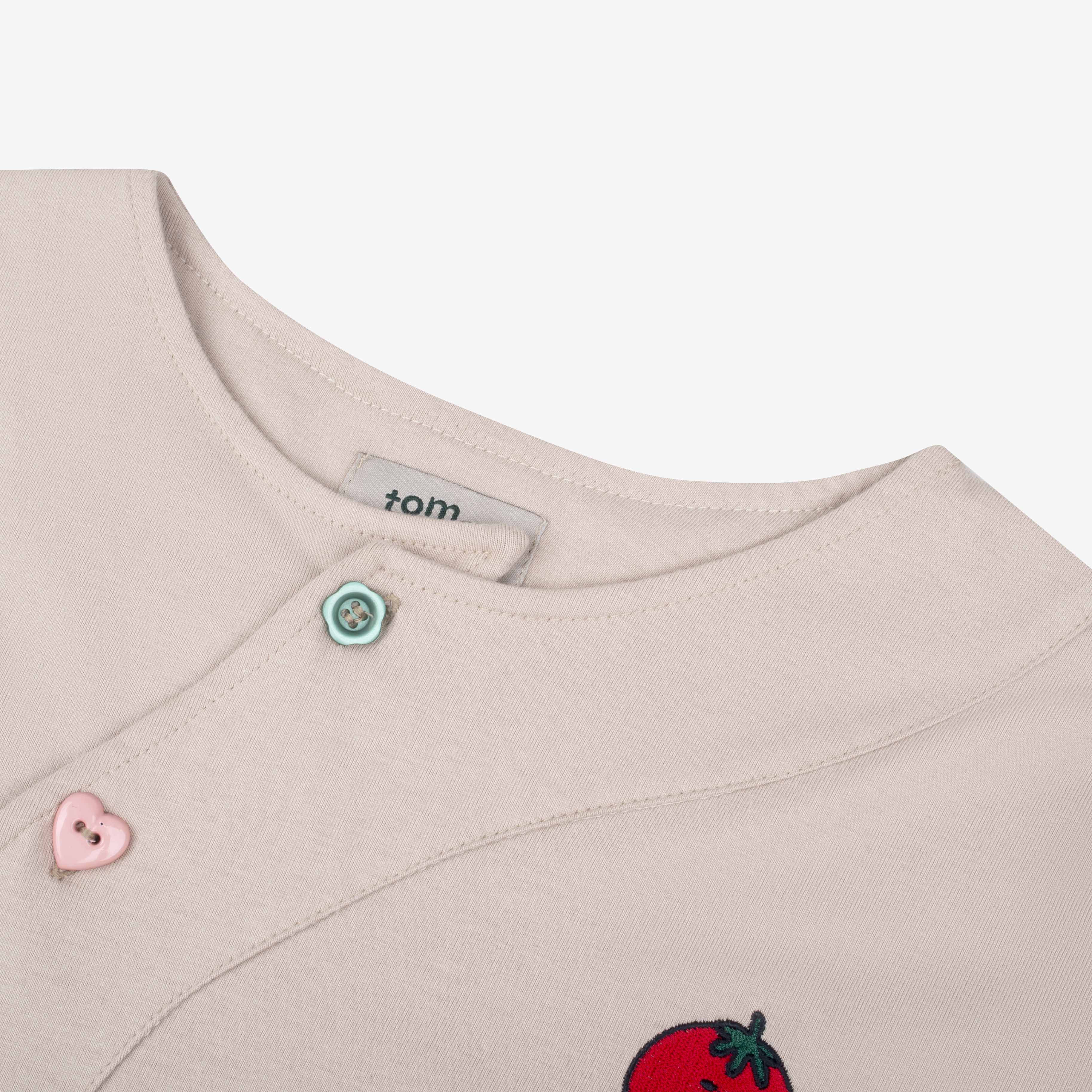 Tome Ame - Hitomi Longsleeve Button - T Shirt Lengan Panjang 24S