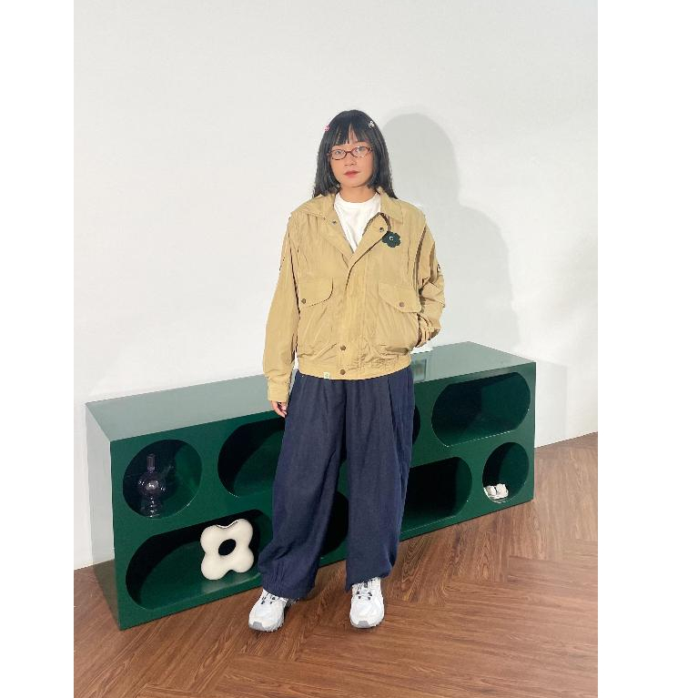 Tome Ame - Haka Retro Windbreaker Jacket Jaket Winbreaker Wanita