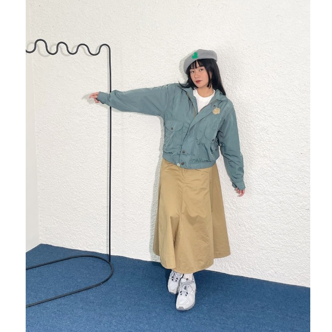 Tome Ame - Haka Retro Windbreaker Jacket Jaket Winbreaker Wanita