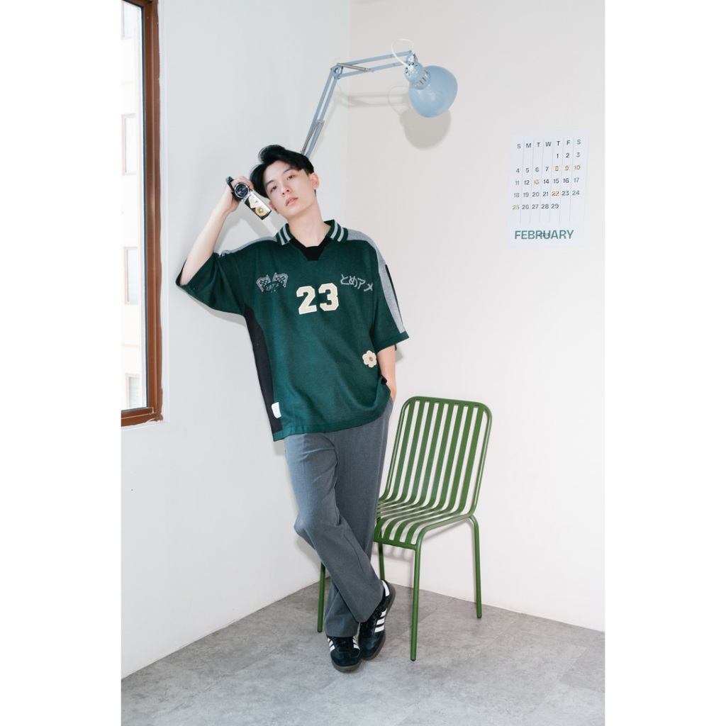 Tome Ame - Junko Knit Jersey Dark Green
