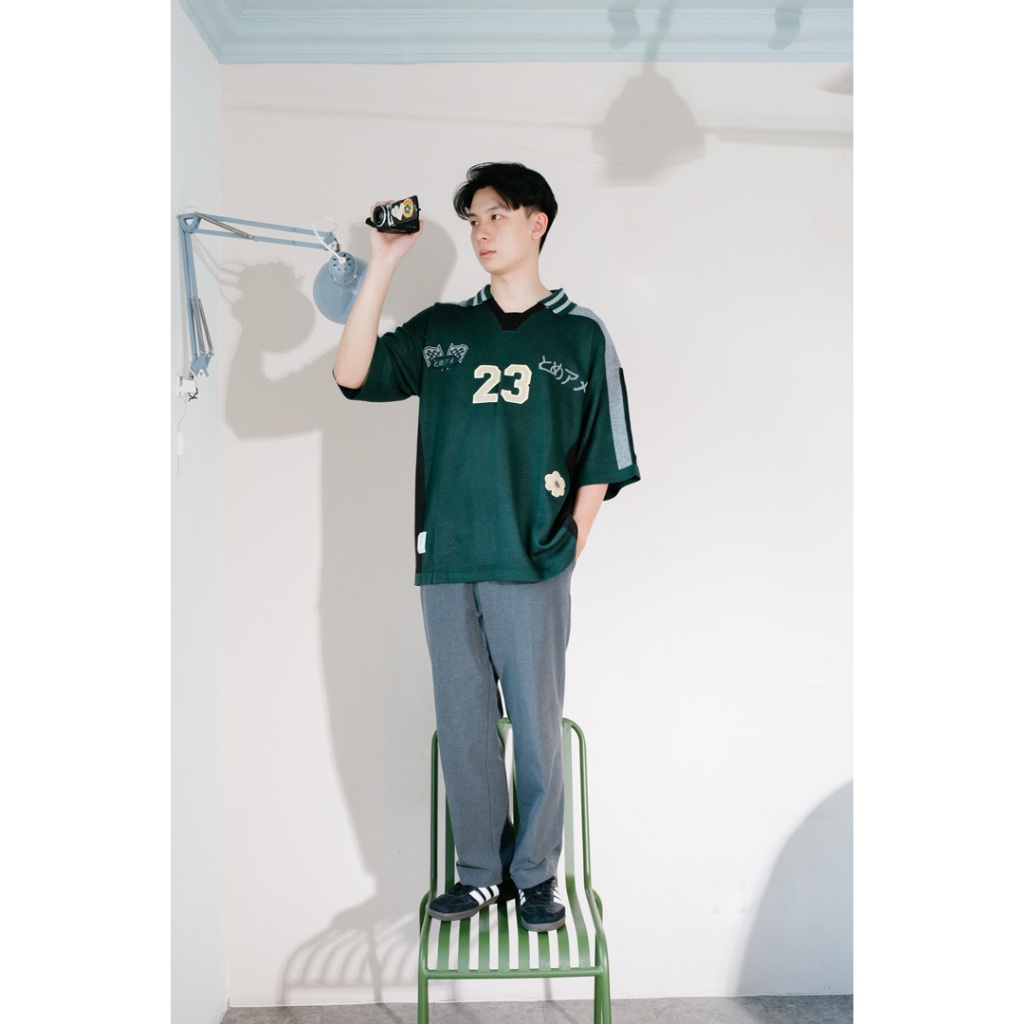 Tome Ame - Junko Knit Jersey Dark Green