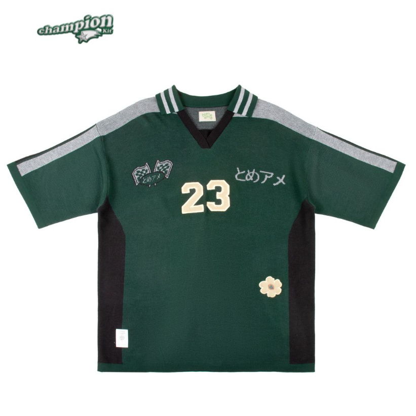Tome Ame - Junko Knit Jersey Dark Green