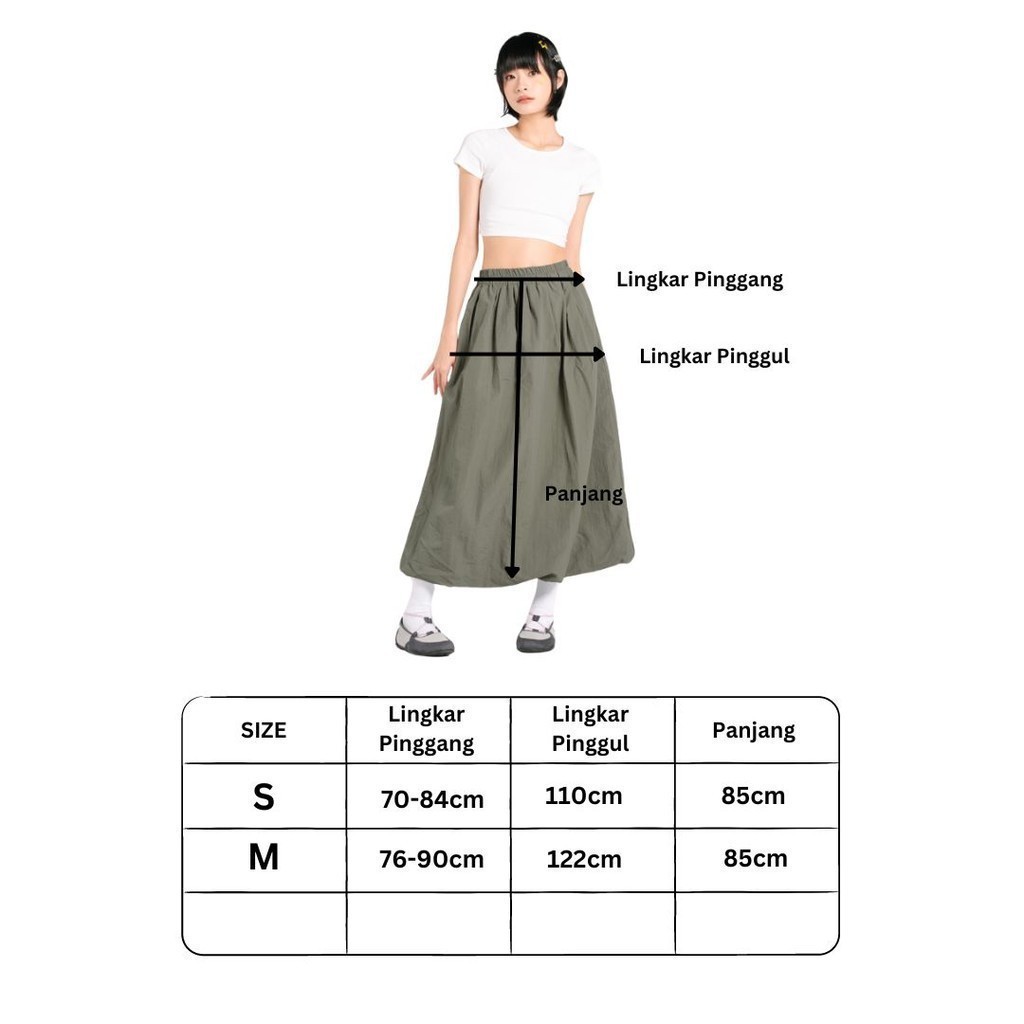 Tome Ame - Yuka Balloon Skirt