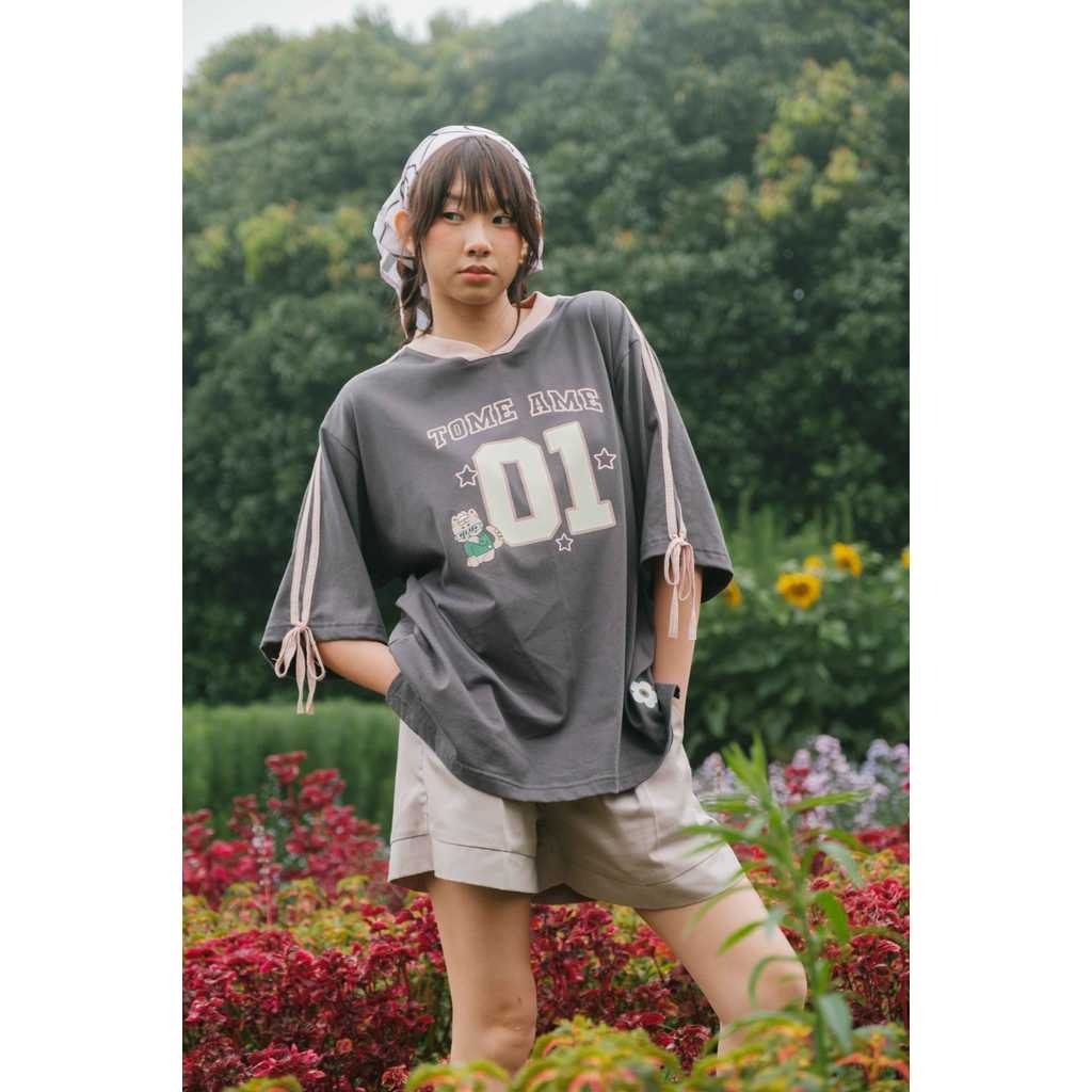 Tome Ame - Pichi Jersey Tee - Kaos Jersey 24S Oversized
