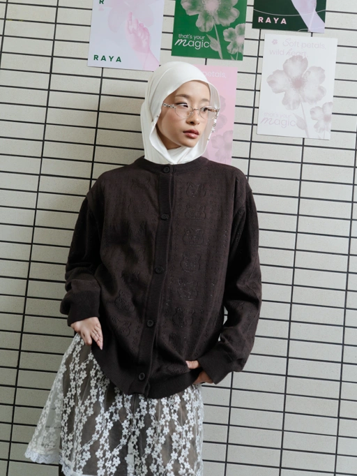 TOME AME- CHIRU CARDIGAN - CARDIGAN KNIT WANITA