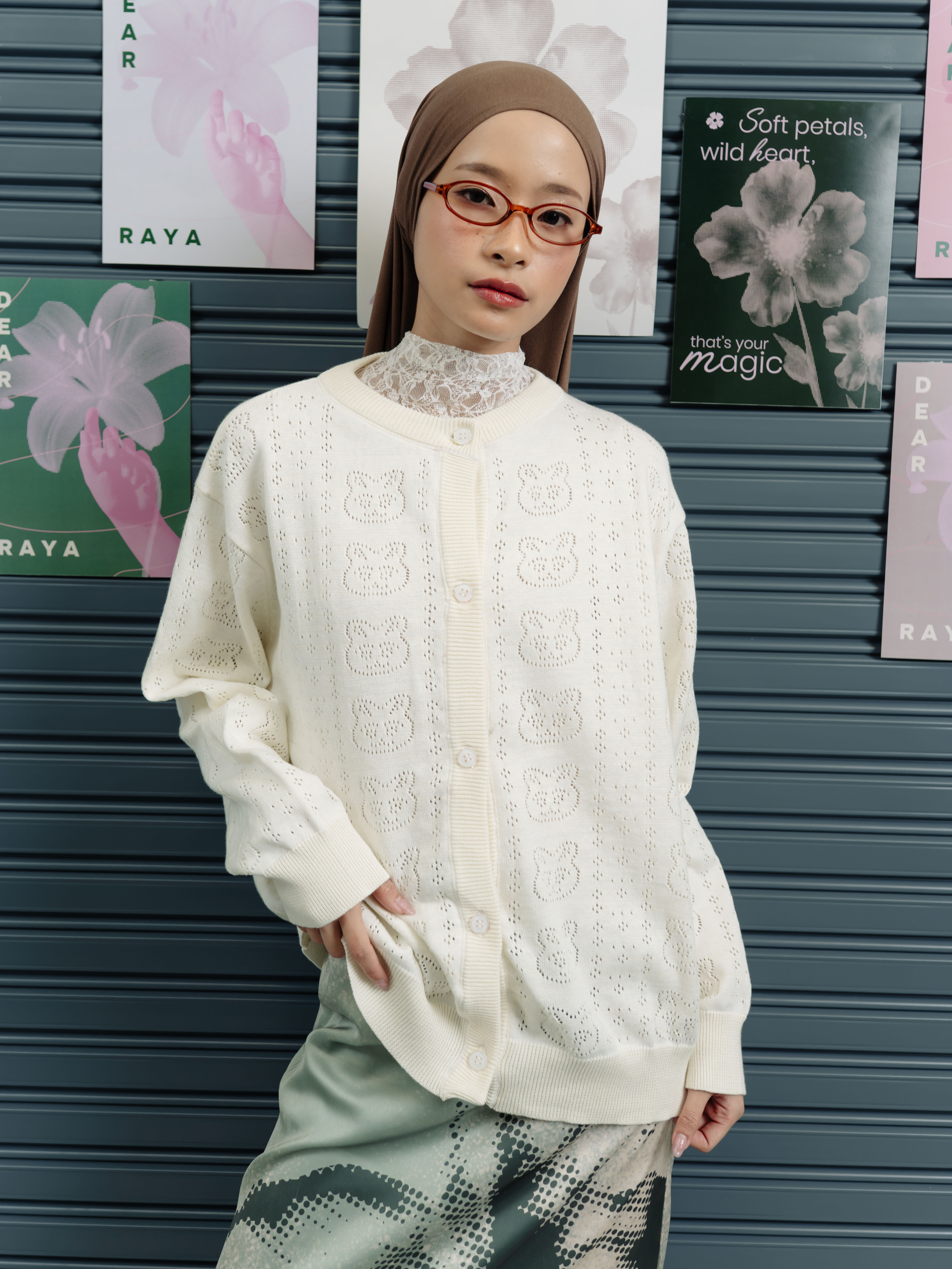 TOME AME- CHIRU CARDIGAN - CARDIGAN KNIT WANITA