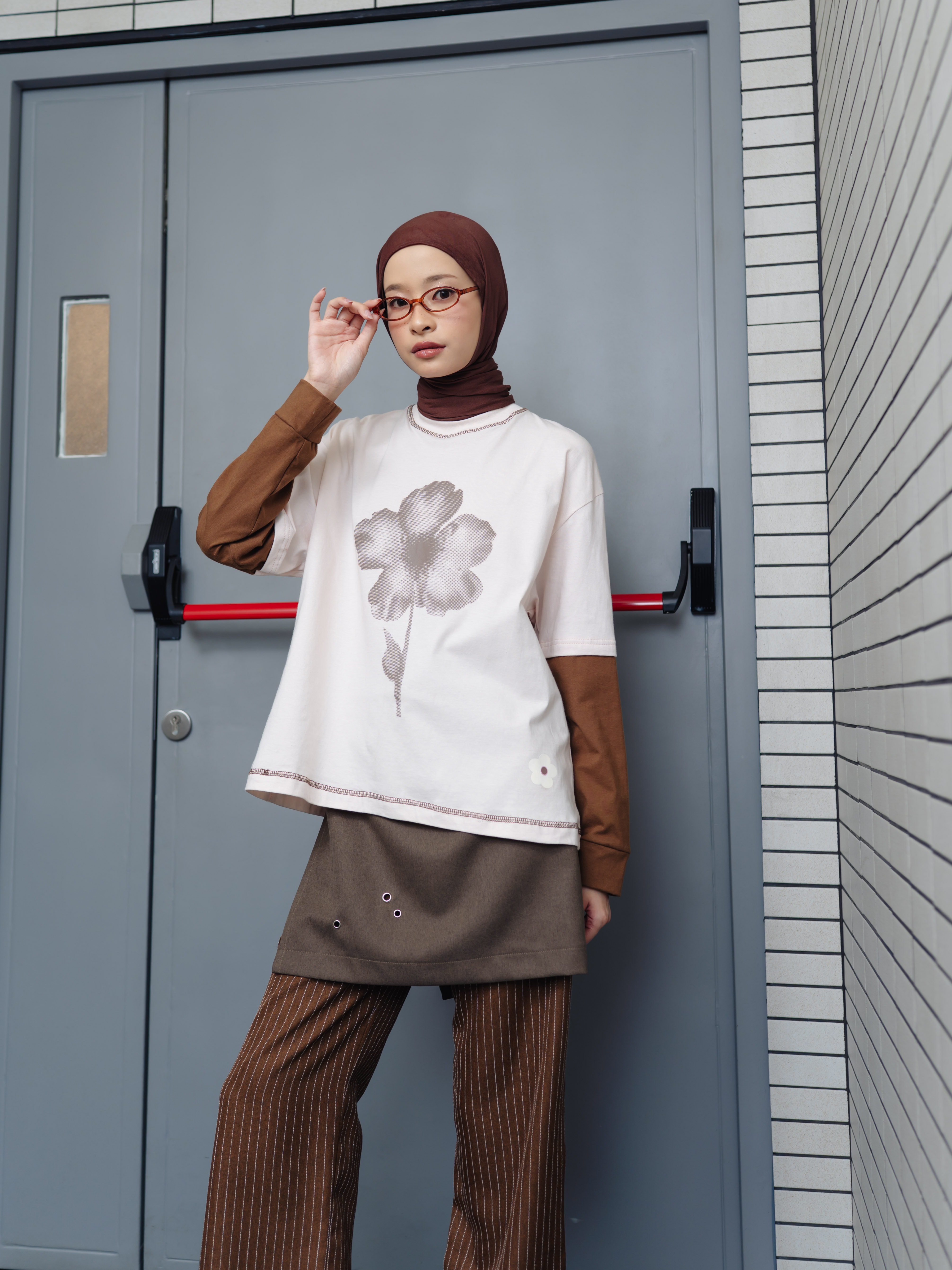 TOME AME - HANARI SHIRTS T SHIRT BOXY - KAOS LENGAN PANJANG OVERSIZE 24S