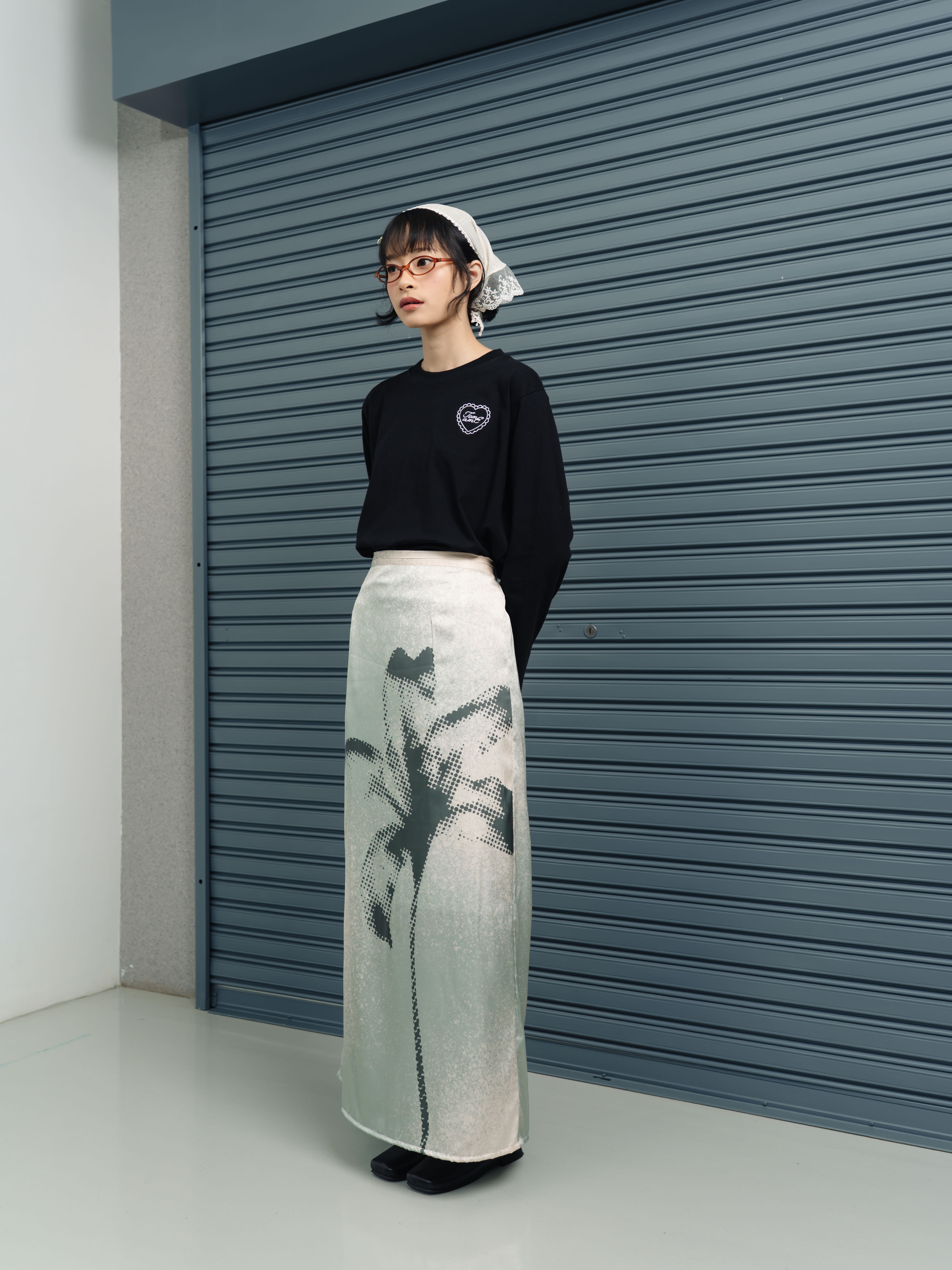 TOME AME - HARUKA SKIRT - ROK PANJANG WANITA PRINT BUNGA