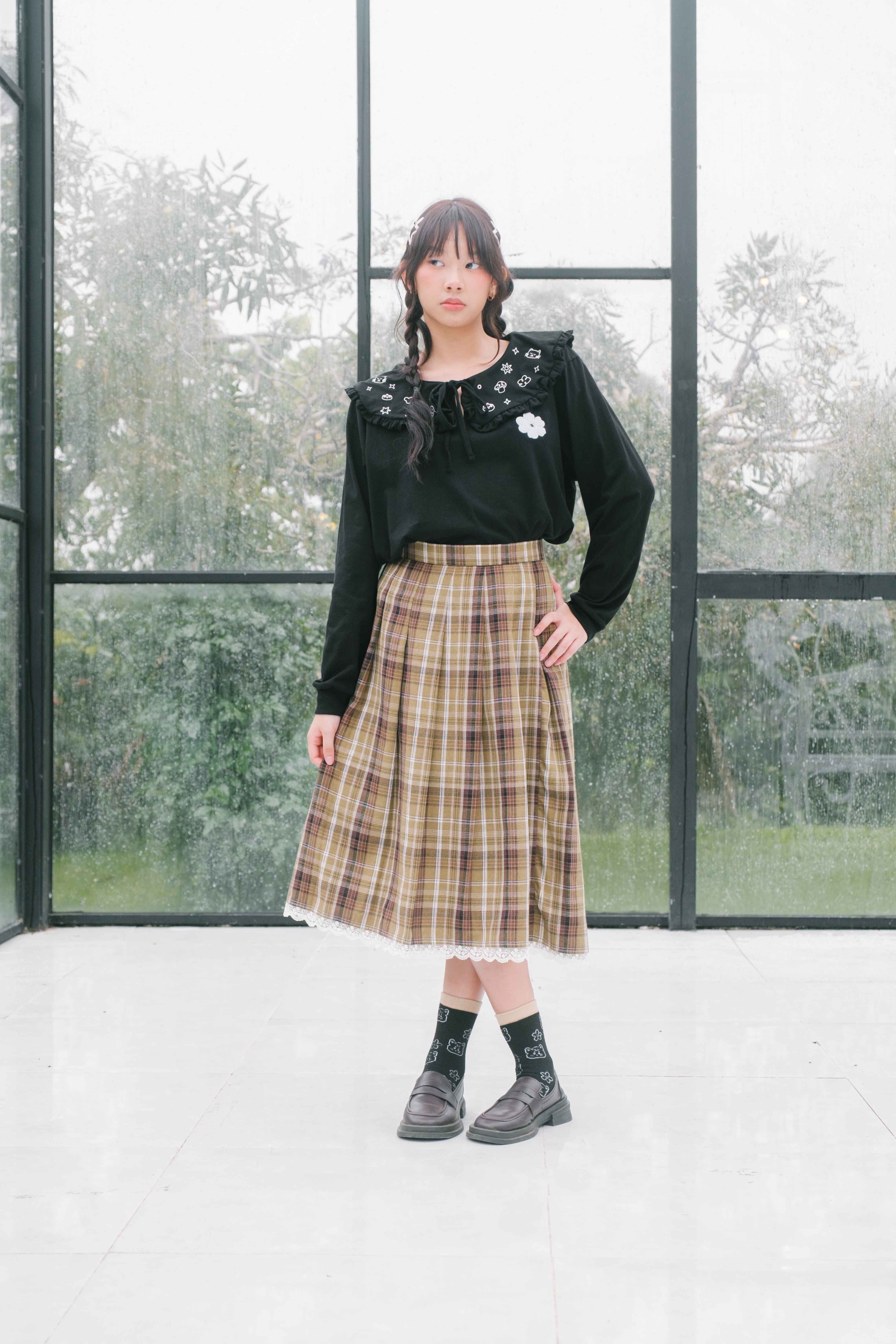 Tome Ame - Ouka Skirt Green