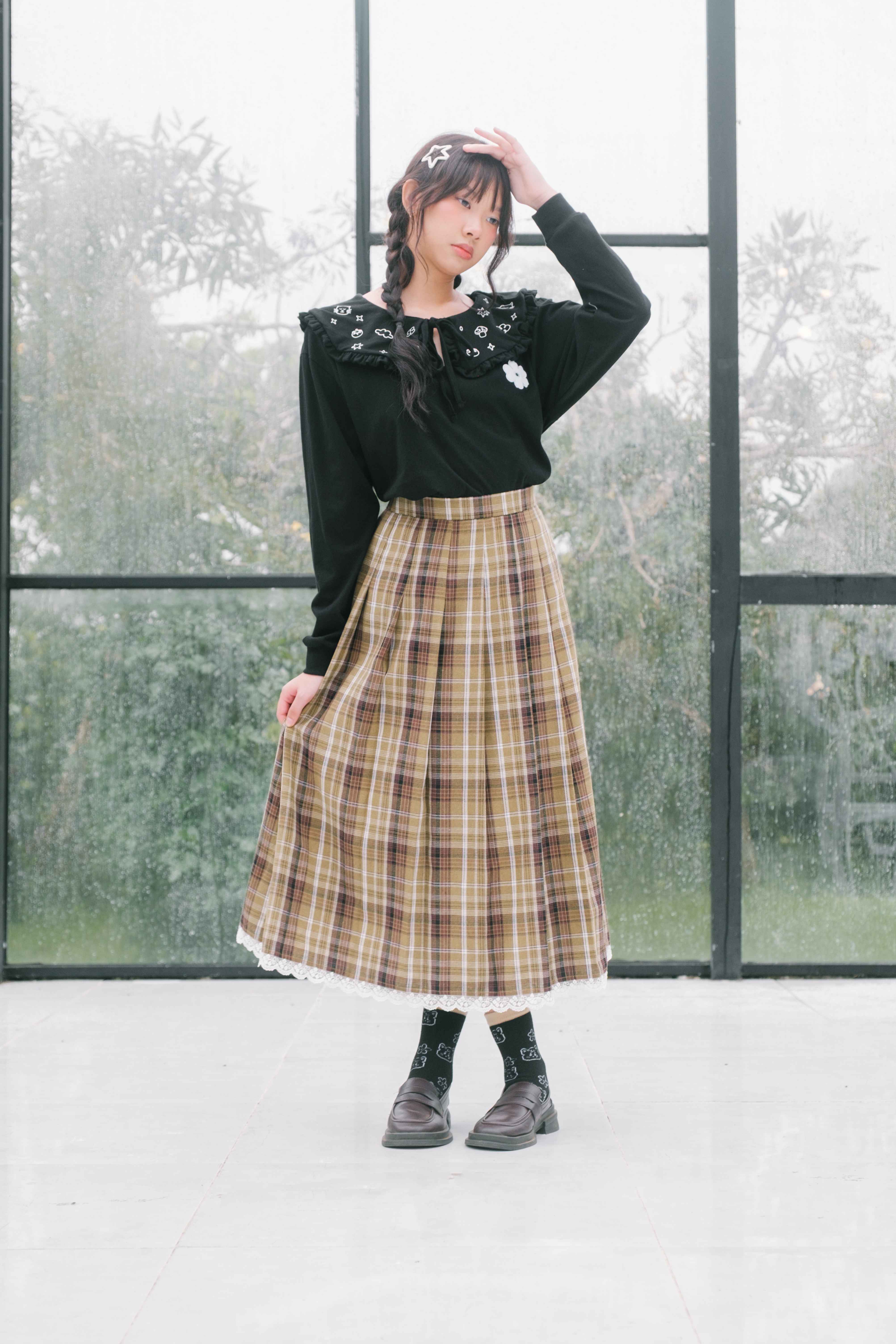 Tome Ame - Ouka Skirt Green