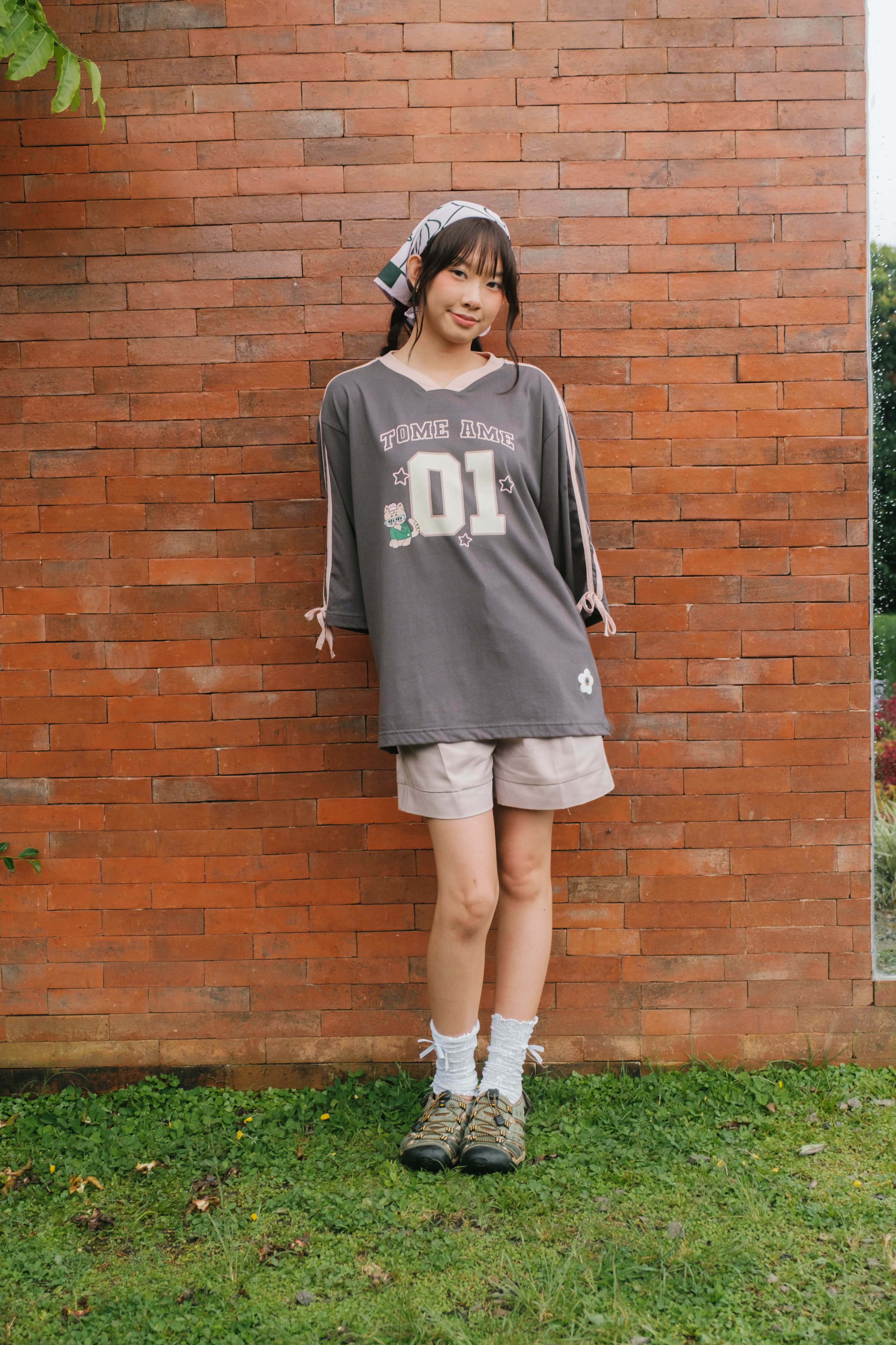 Tome Ame - Pichi Jersey Tee - Kaos Jersey 24S Oversized