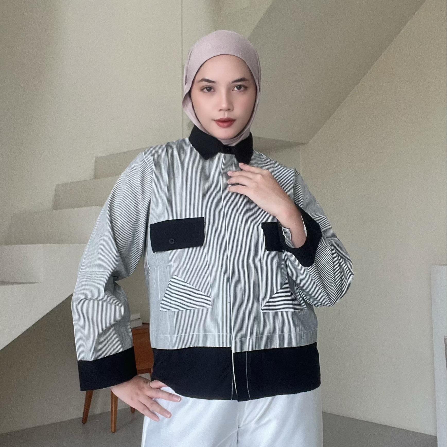 Kyla Stripe Jacket