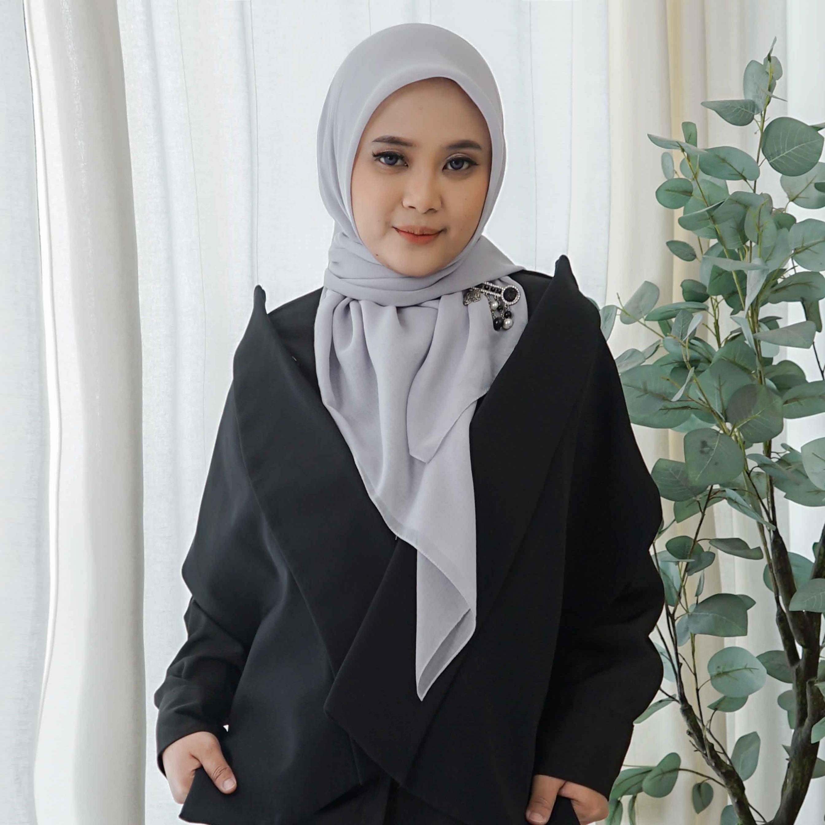 Aya Paris Voal Square Hijab Segiempat