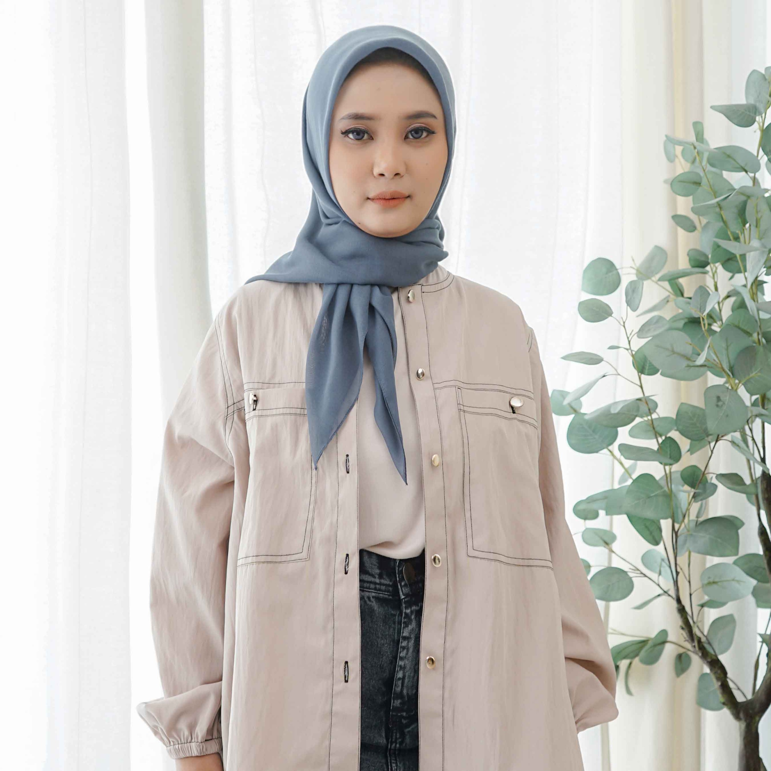 Aya Paris Voal Square Hijab Segiempat