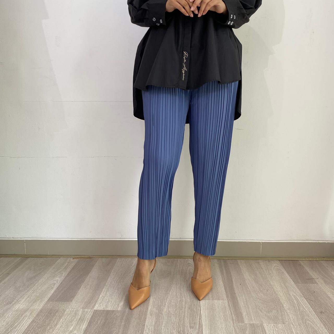 Ruka Pleats Pants Celana Plisket Pensil